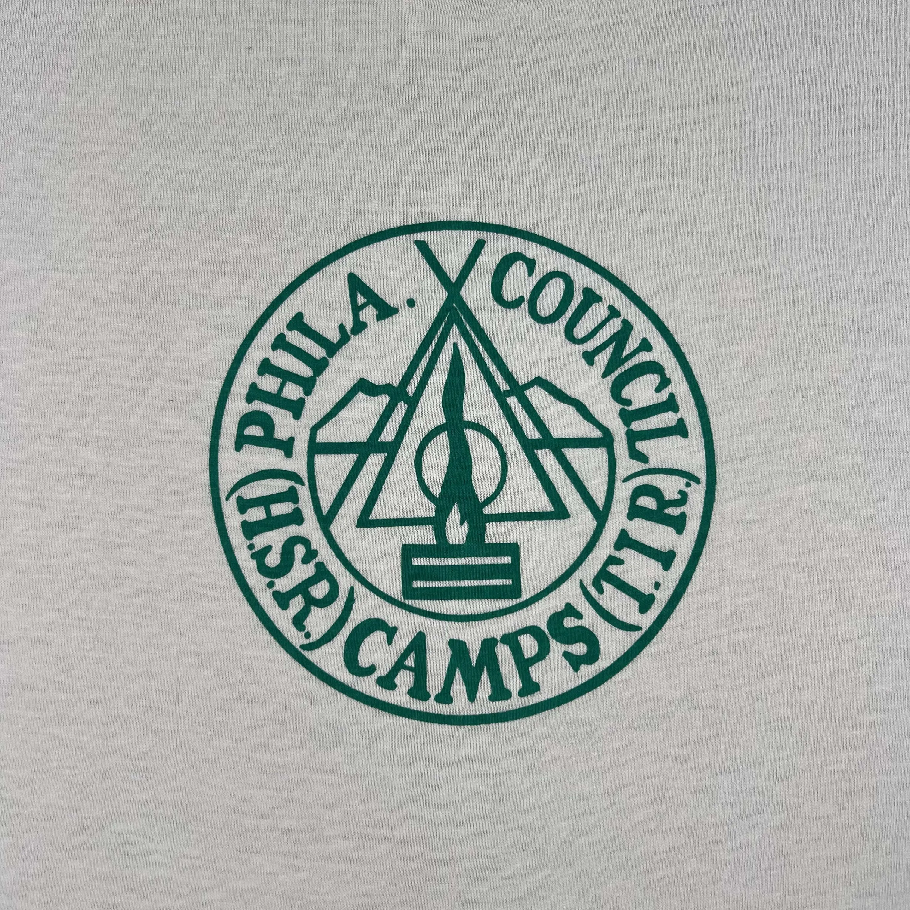 60s Philadelphia Camps Coucil Tee- L