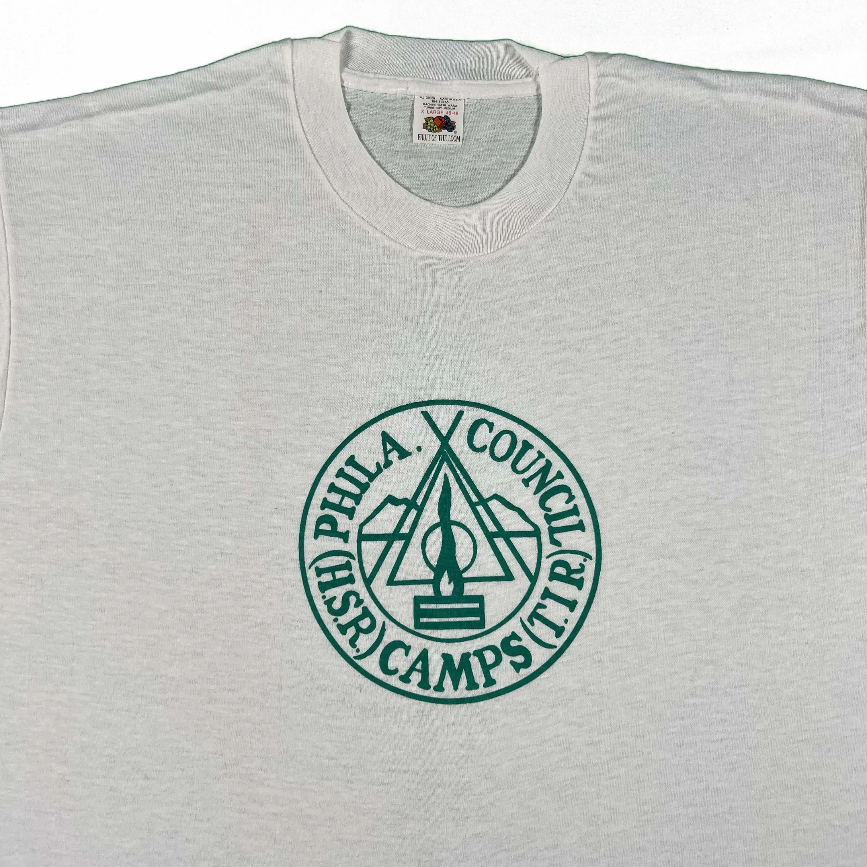 60s Philadelphia Camps Coucil Tee- L