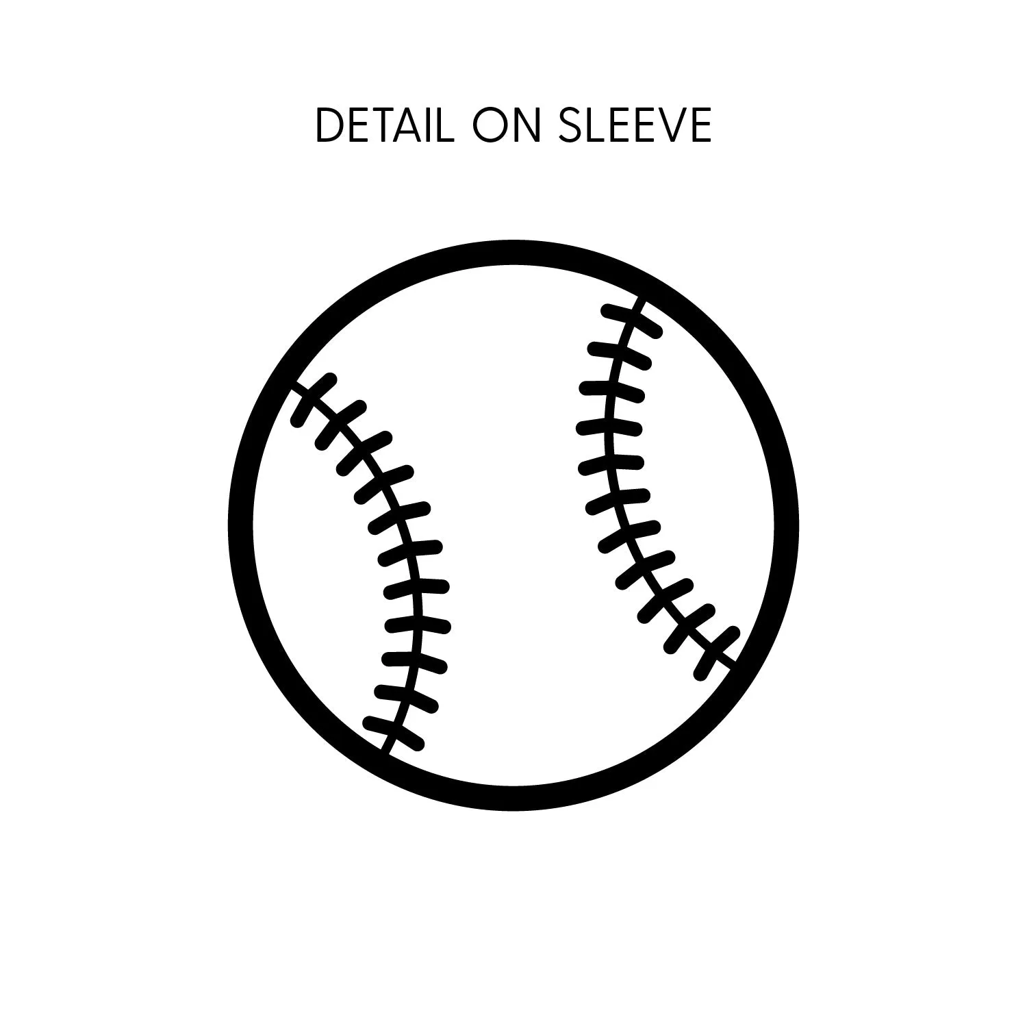 Ballpark Mama - Baseball Detail on Sleeve - Unisex Tee