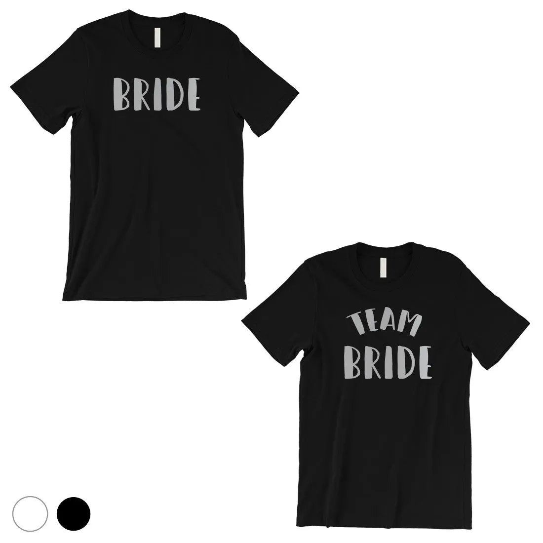 Bride Team Bride-SILVER Mens T-Shirt Chic Modern Nice Bridal Shower