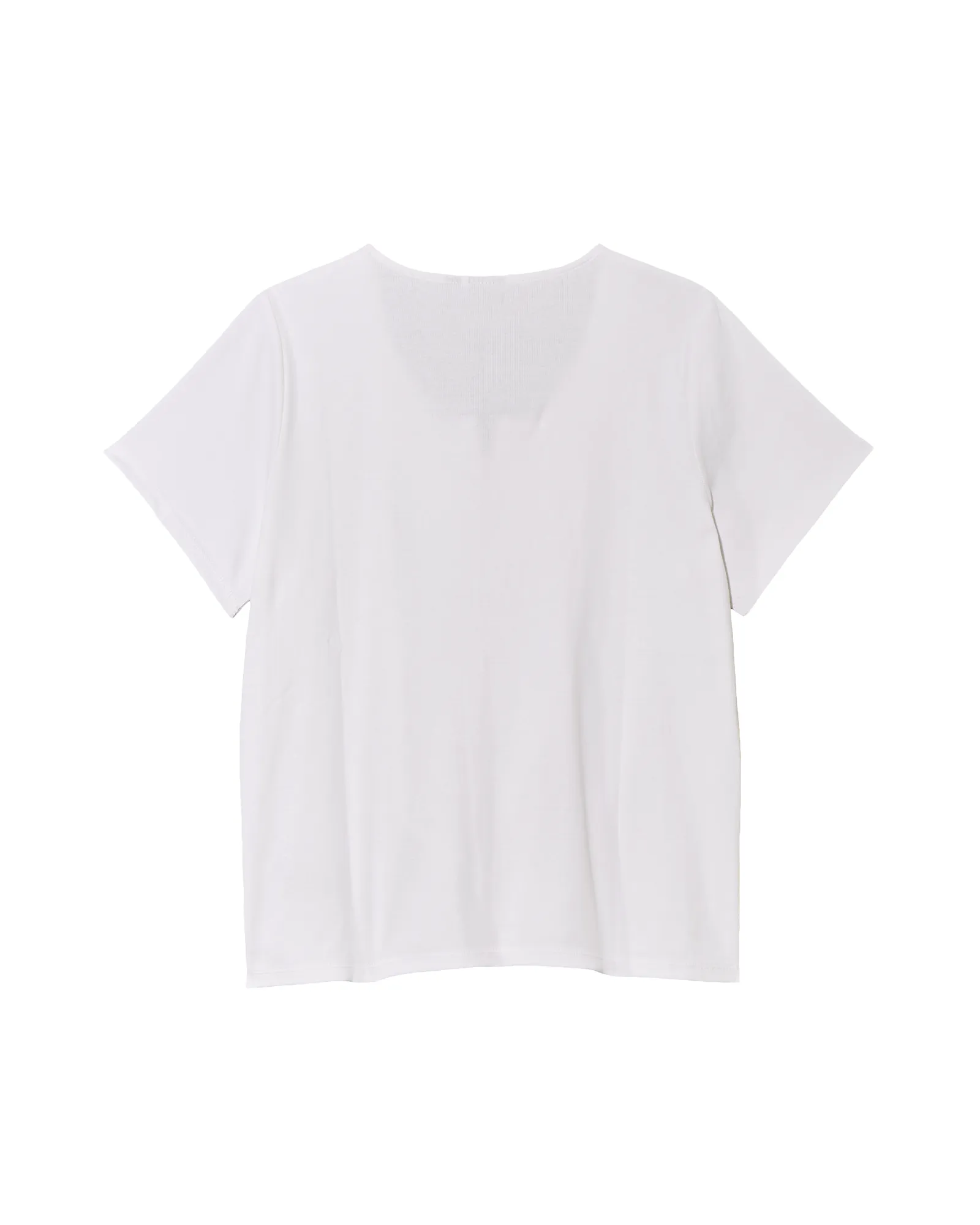 Carlisle Zip Front Cotton Top | White