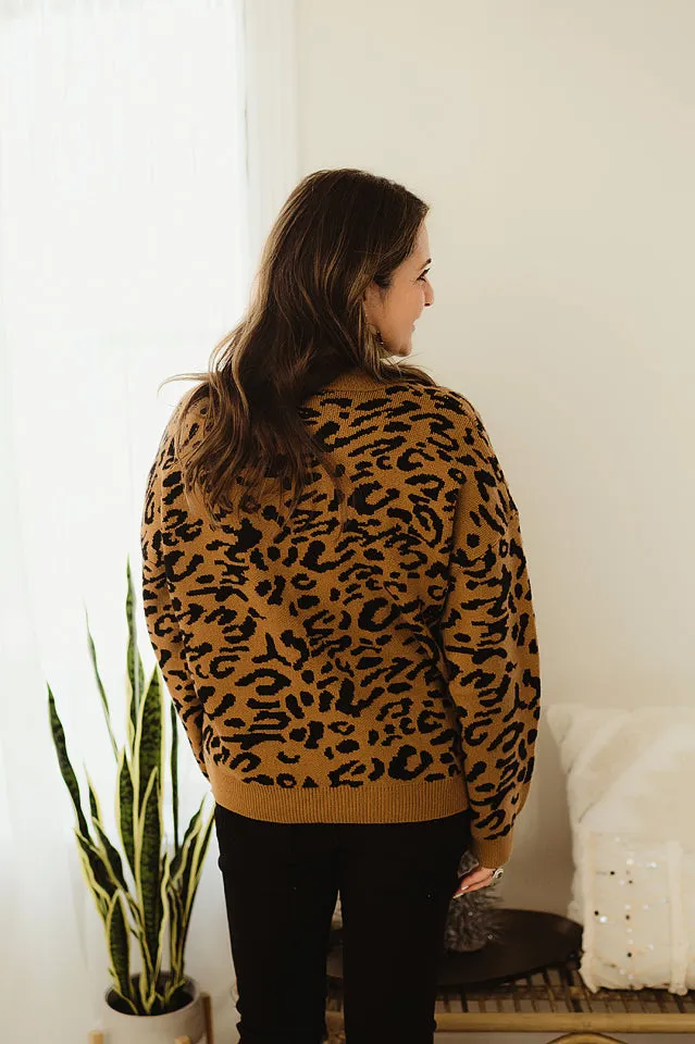 Comfy Leopard Sweater