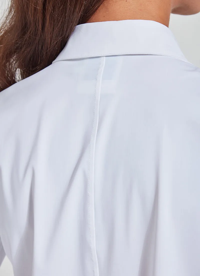 Connie Slim Shirt - White