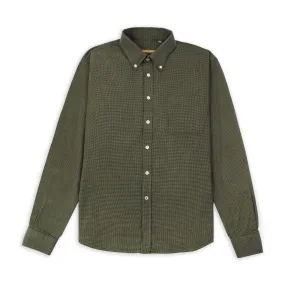 Craft Houndstooth Button-down Shirt - Green