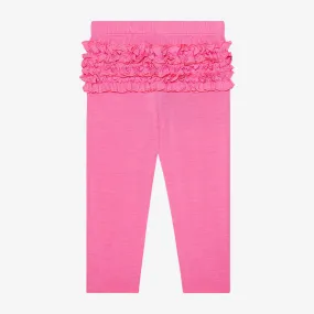 Cruisin' Pink Ruffled Bum Leggings