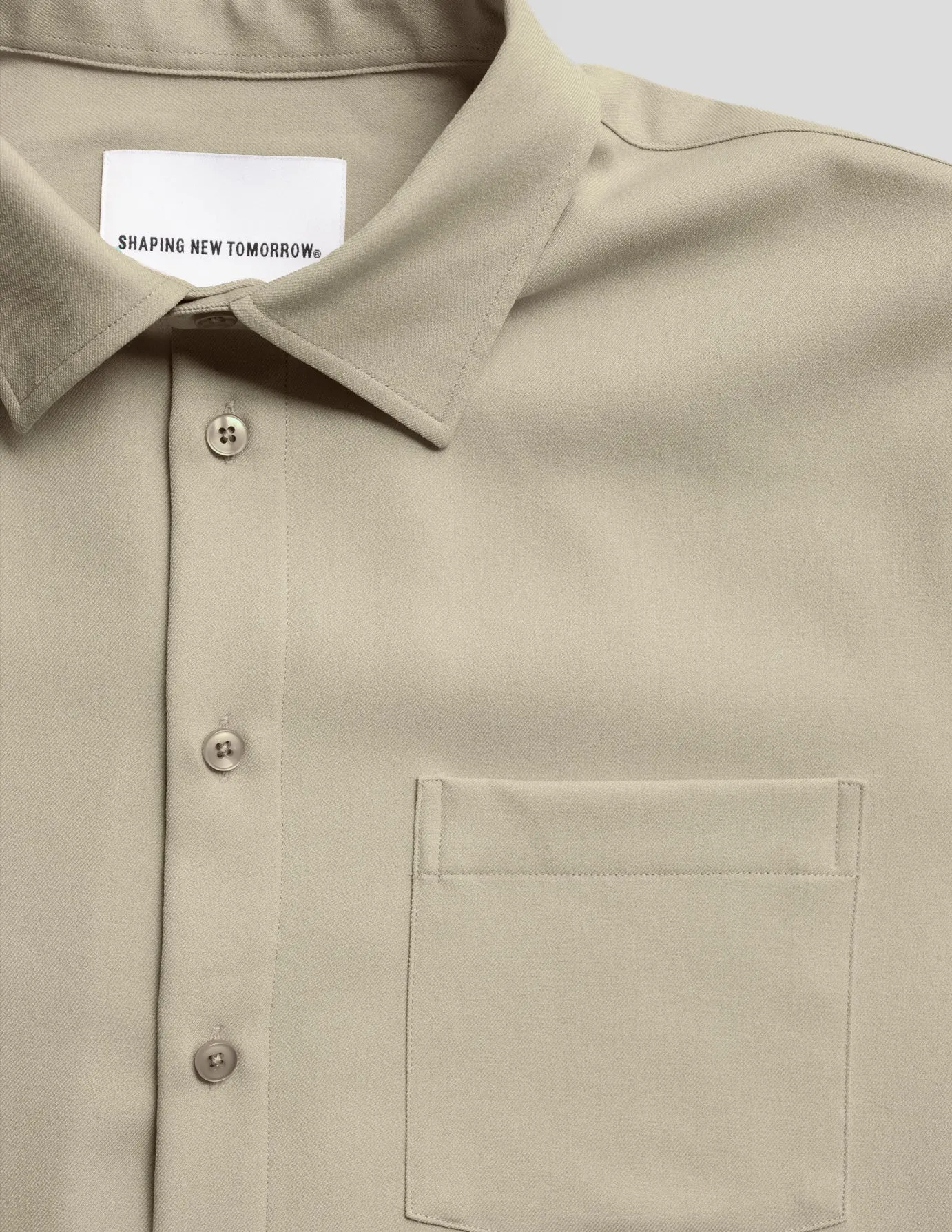 Effortless Shirt Stone Beige