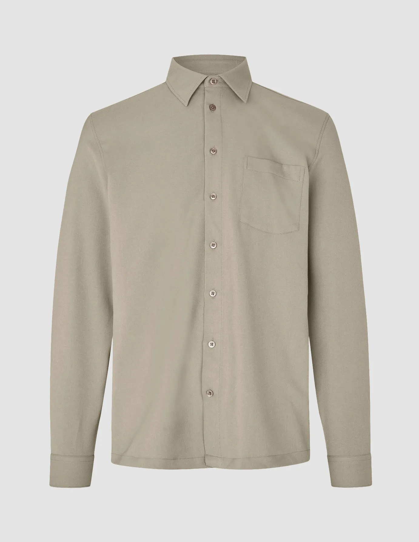 Effortless Shirt Stone Beige