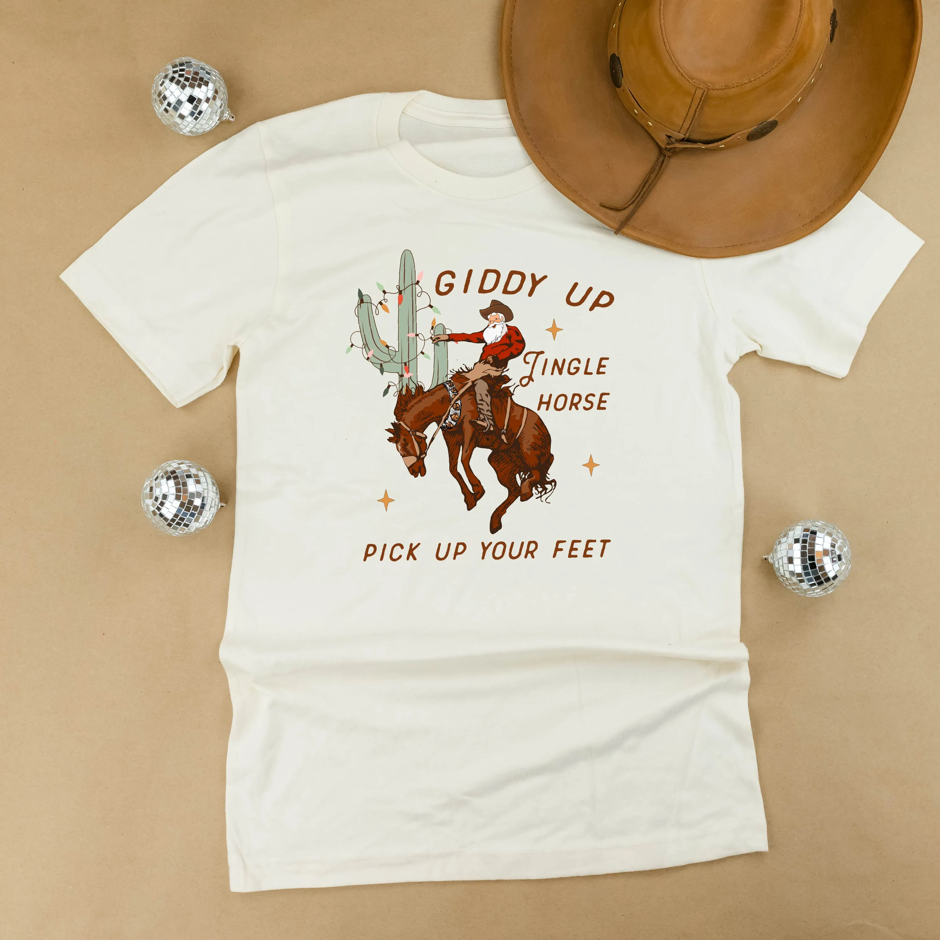 Giddy Up Jingle Horse - Unisex Tee