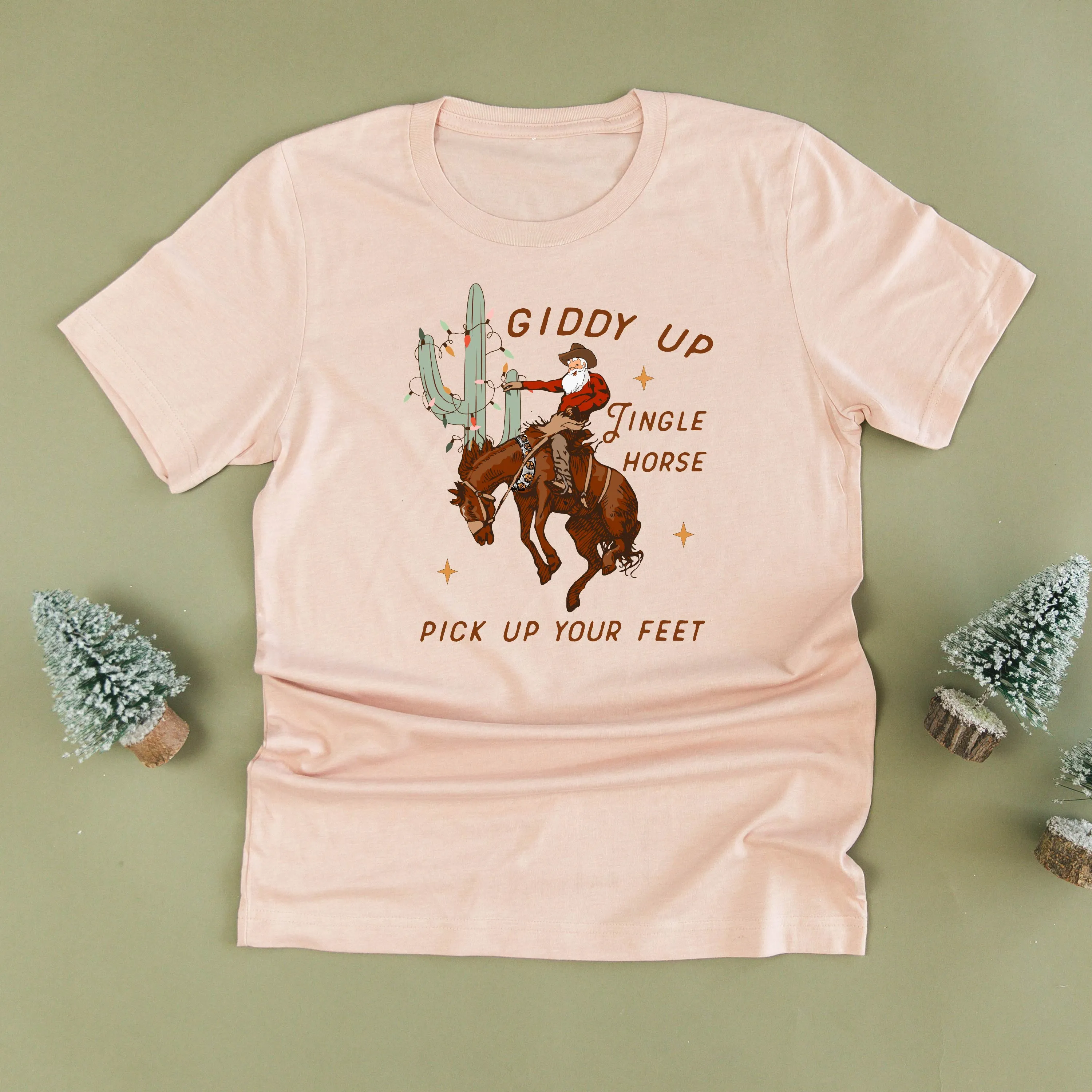 Giddy Up Jingle Horse - Unisex Tee