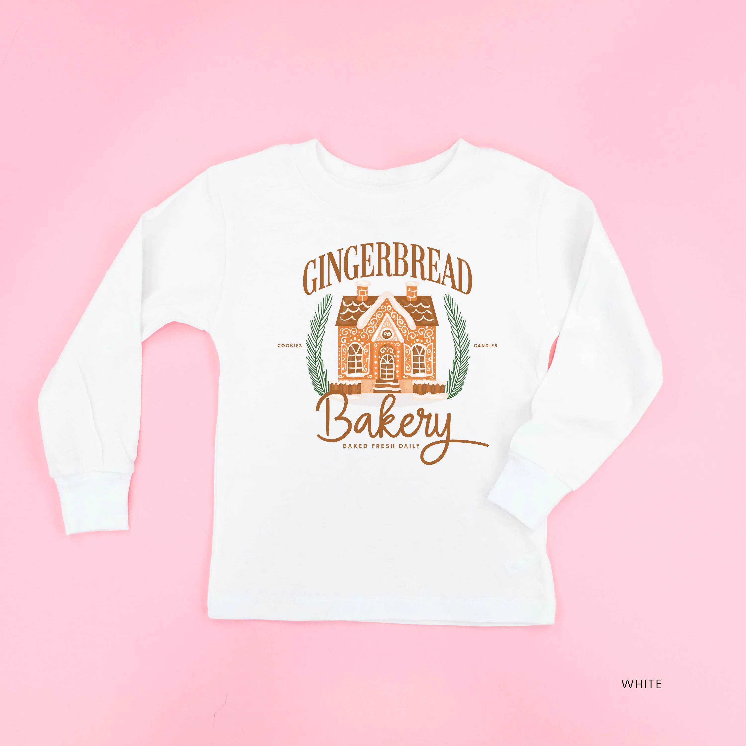 Gingerbread Bakery - Child LONG SLEEVE Tee