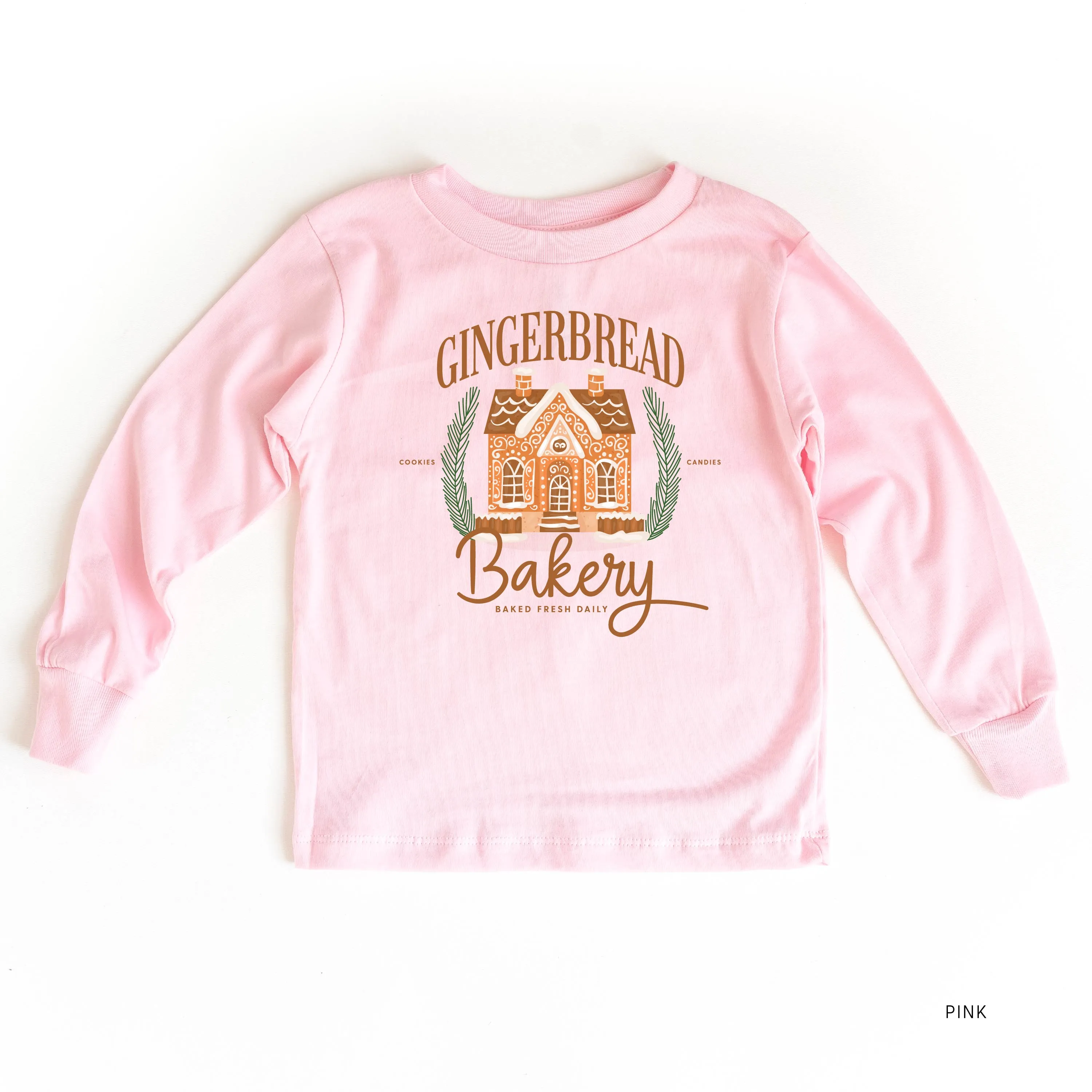 Gingerbread Bakery - Child LONG SLEEVE Tee