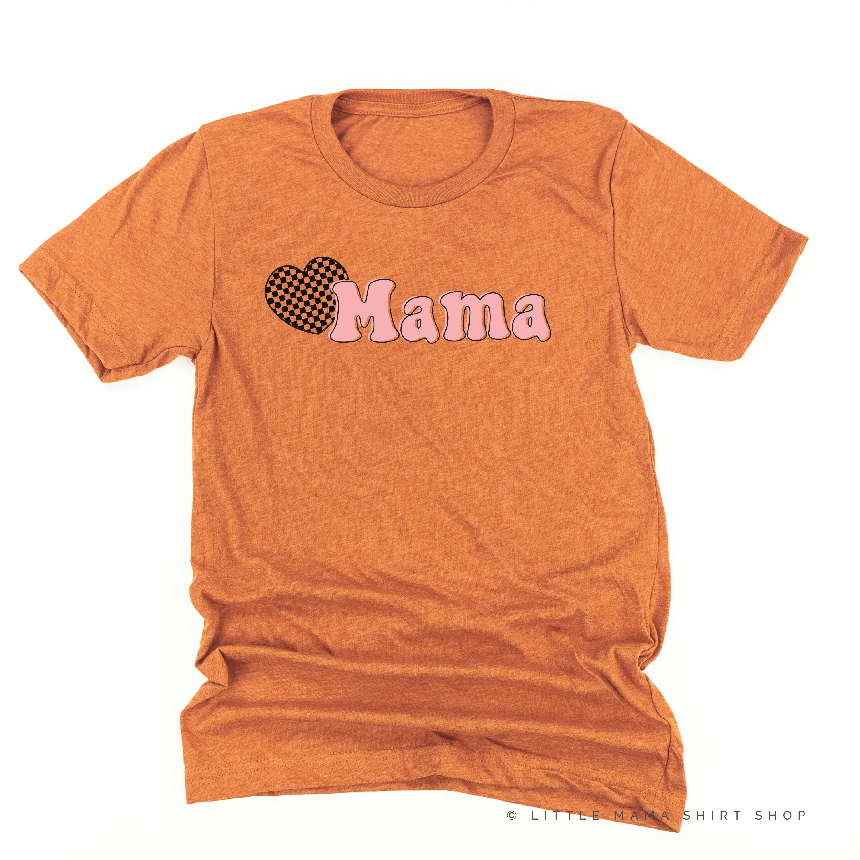 HEART CHECKERS - MAMA - Unisex Tee