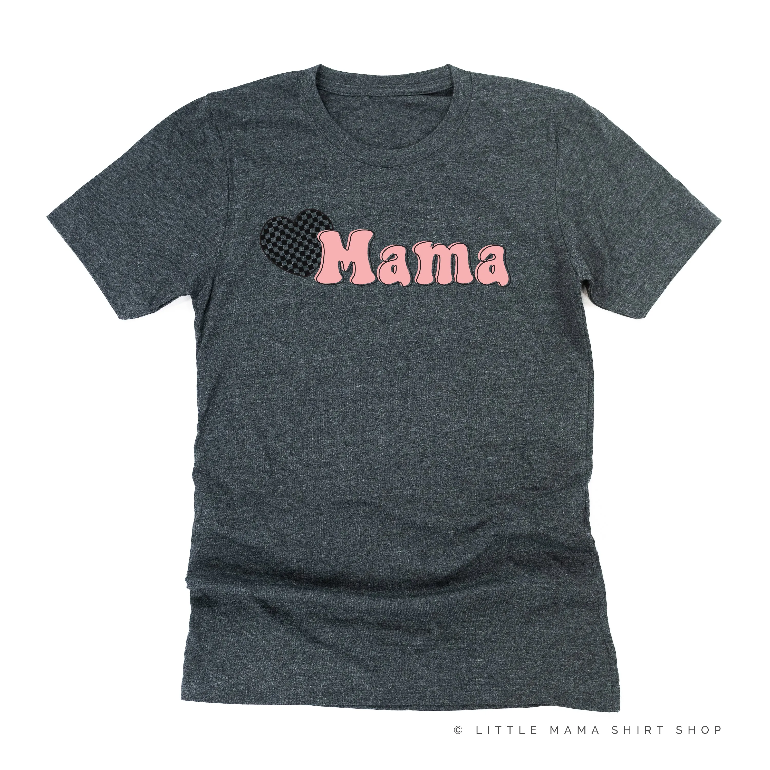 HEART CHECKERS - MAMA - Unisex Tee