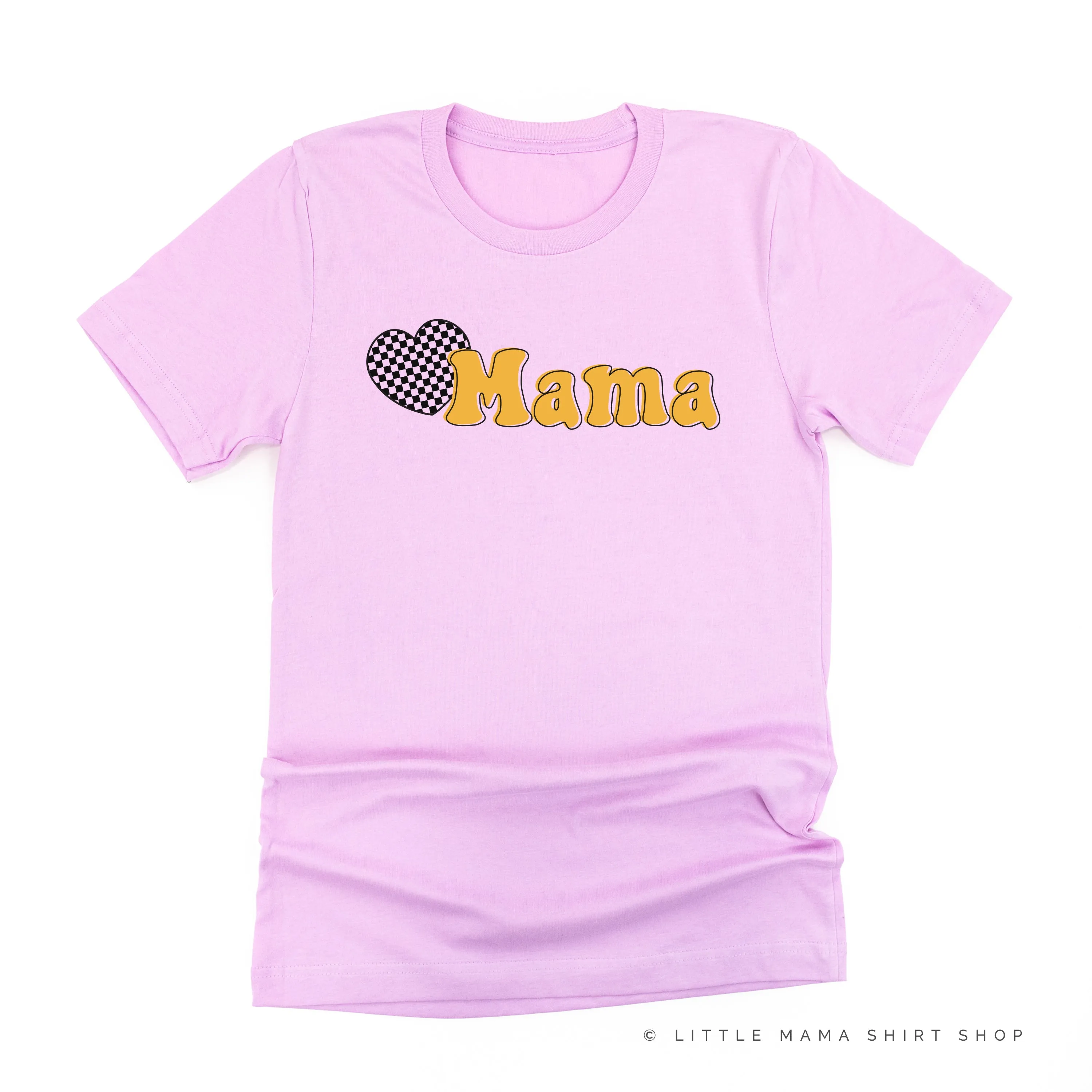 HEART CHECKERS - MAMA - Unisex Tee