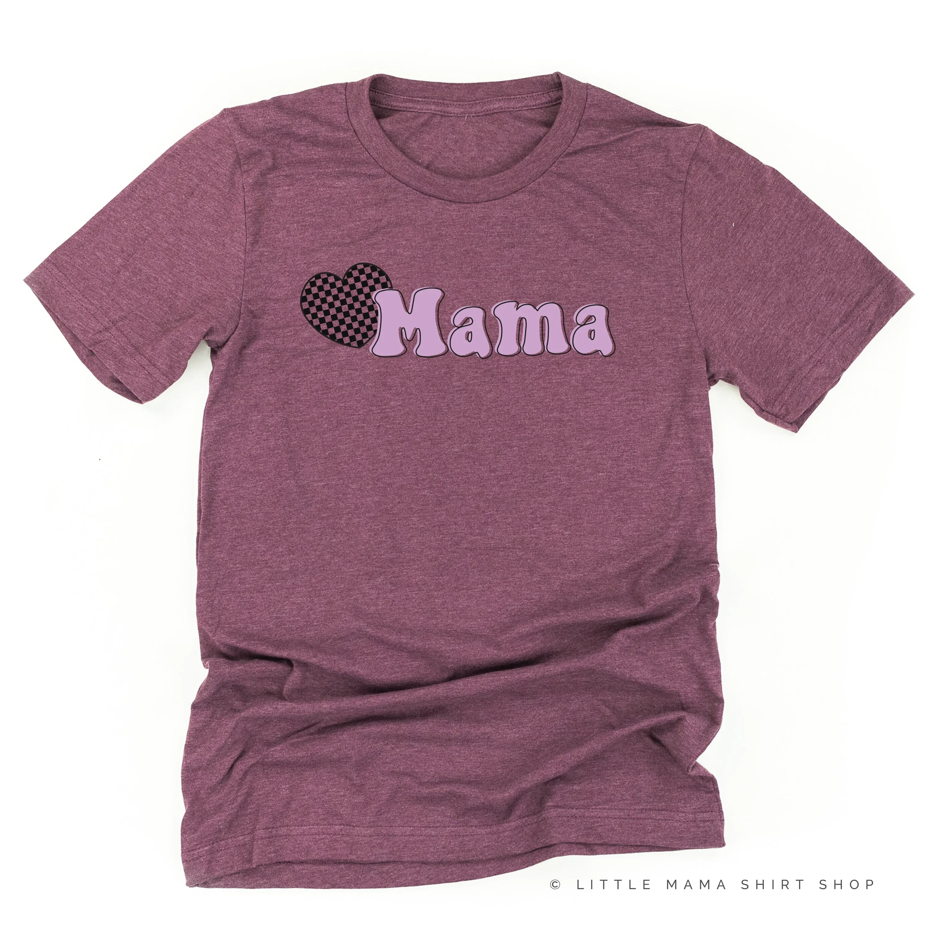 HEART CHECKERS - MAMA - Unisex Tee