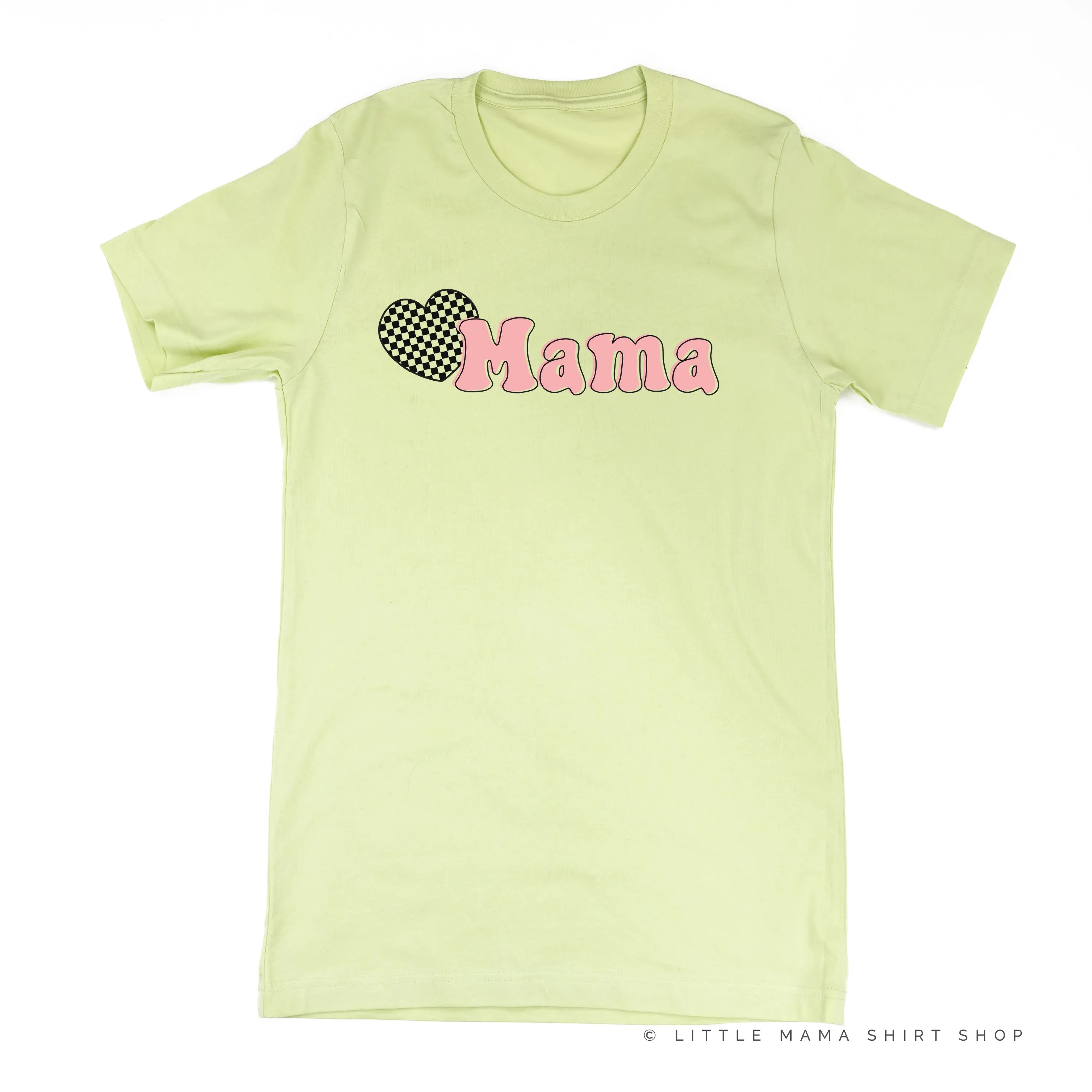 HEART CHECKERS - MAMA - Unisex Tee