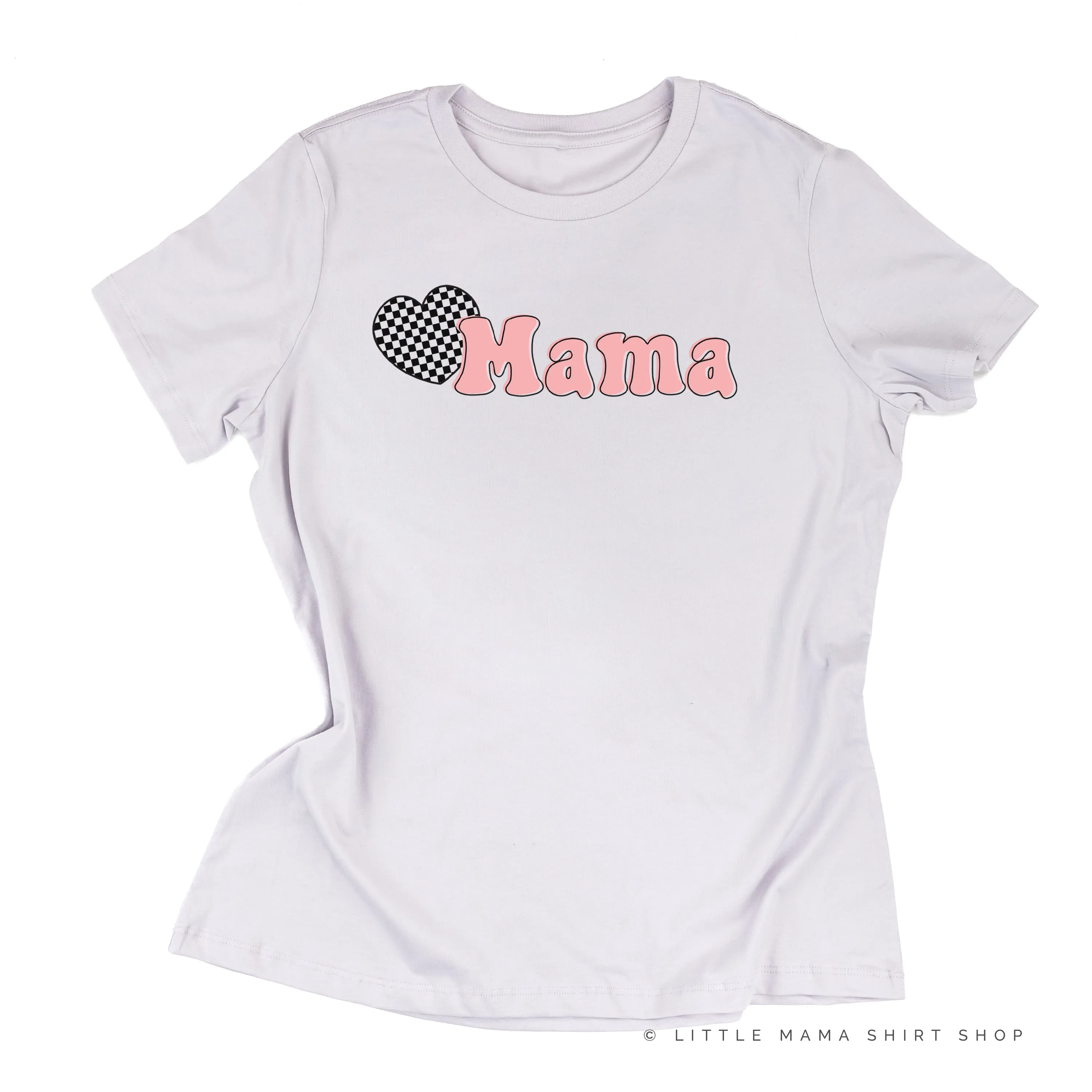 HEART CHECKERS - MAMA - Unisex Tee