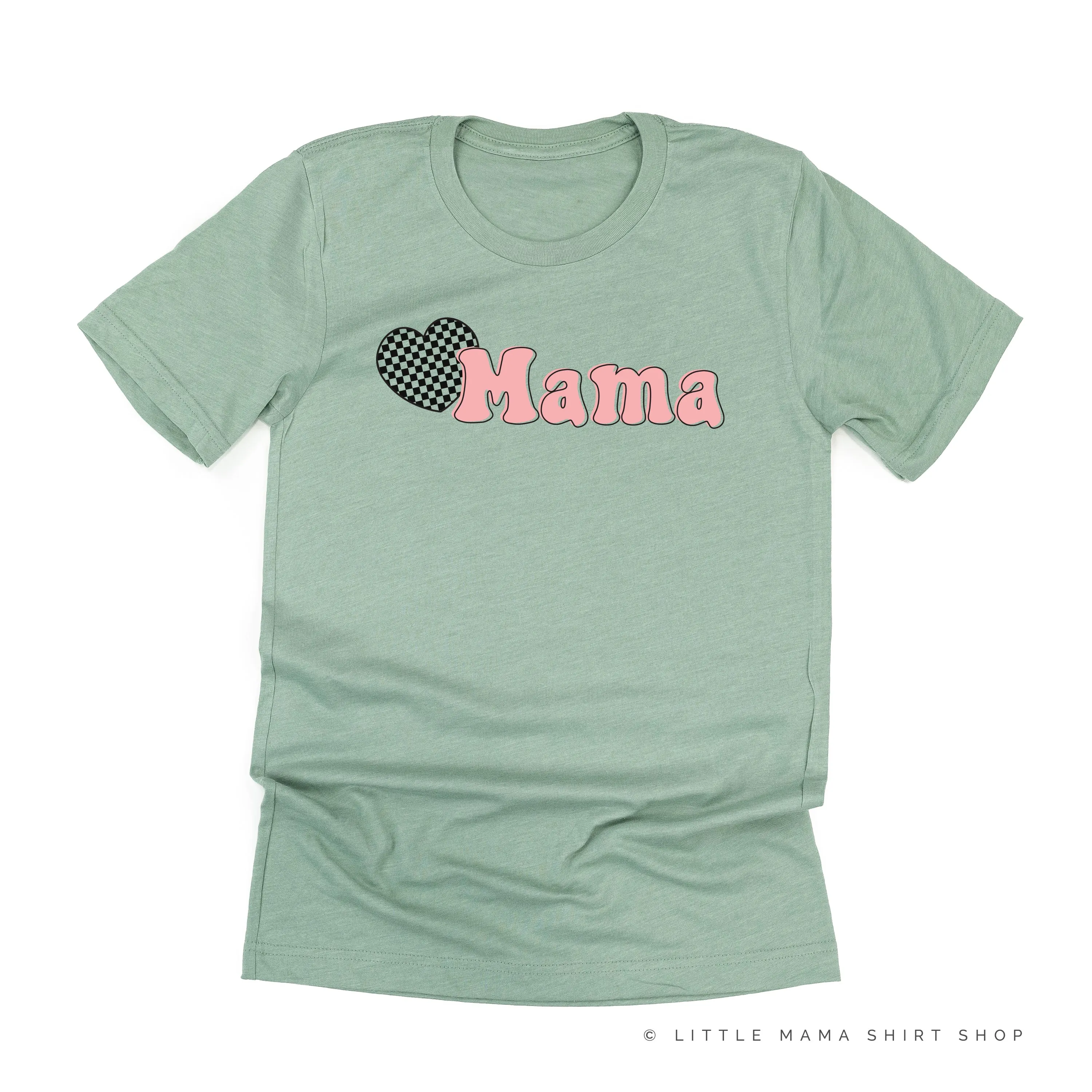 HEART CHECKERS - MAMA - Unisex Tee