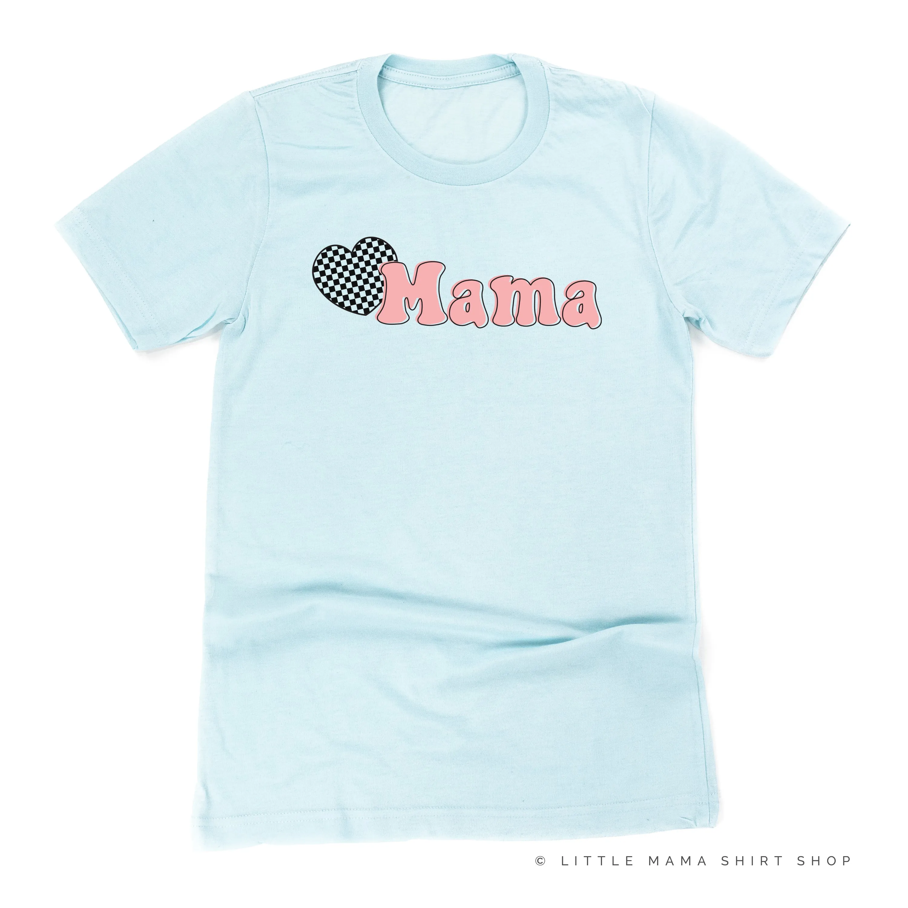 HEART CHECKERS - MAMA - Unisex Tee