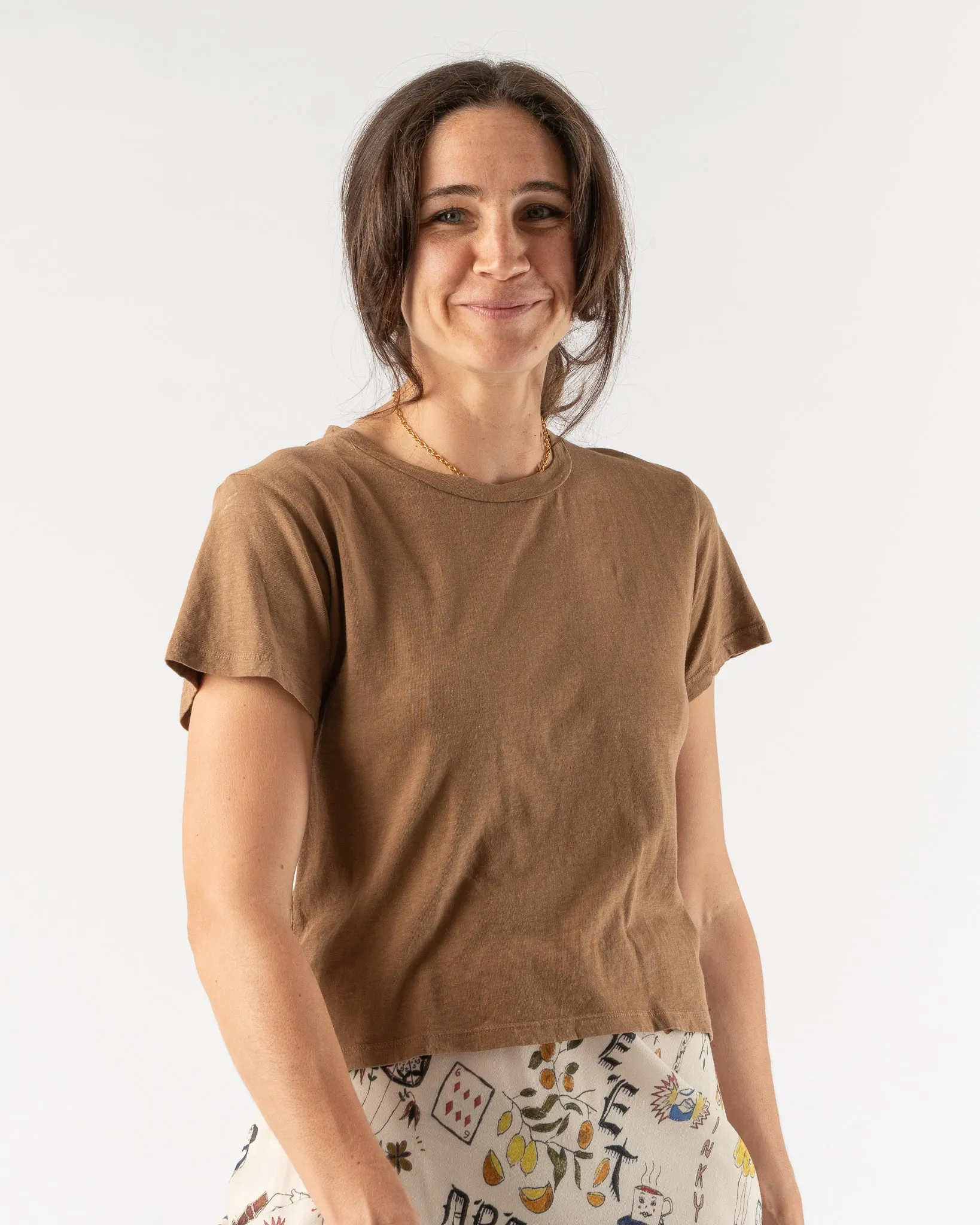 Jungmaven Cropped Ojai Tee