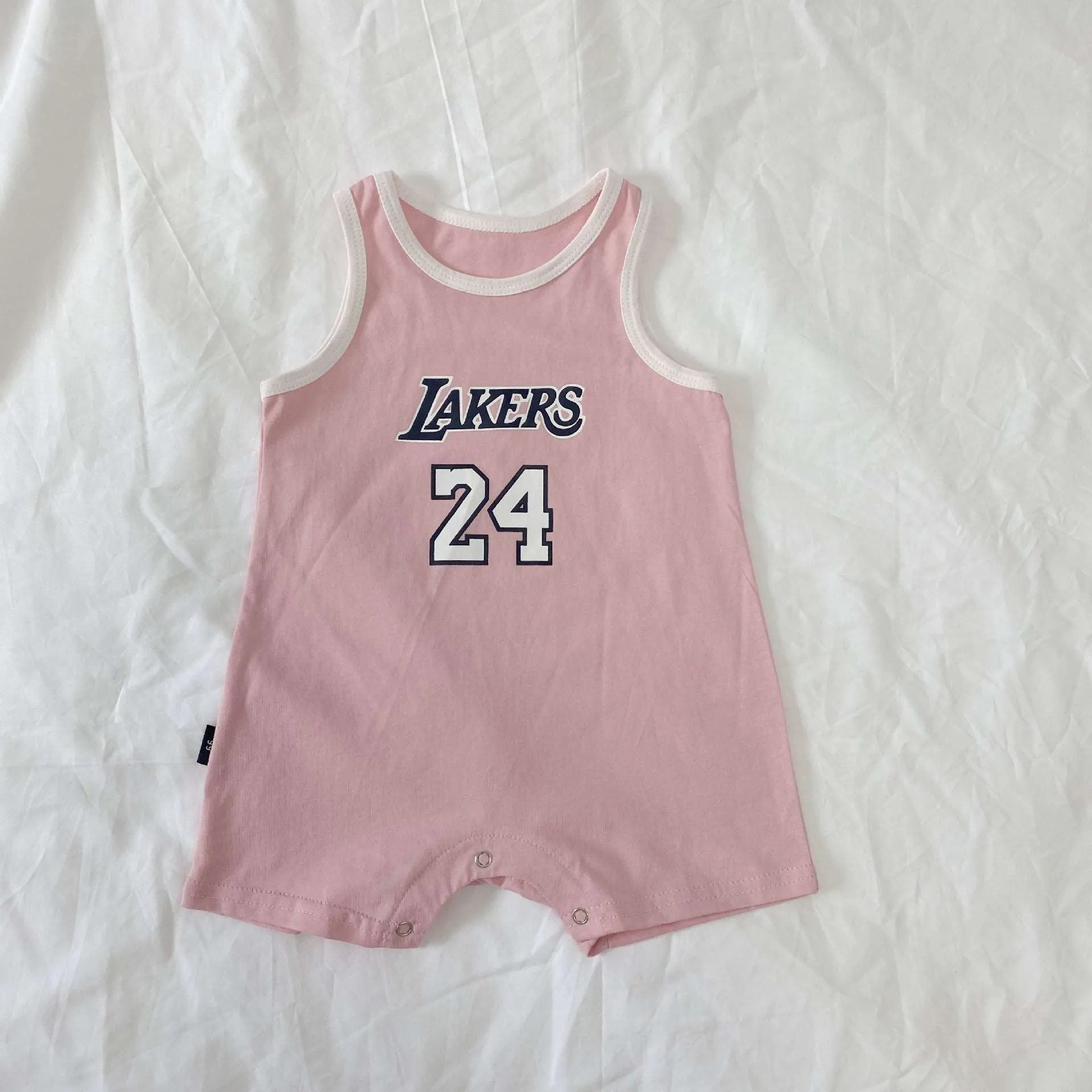 Little Gigglers World Summer Baby Lakers Vest Tops Bodysuit