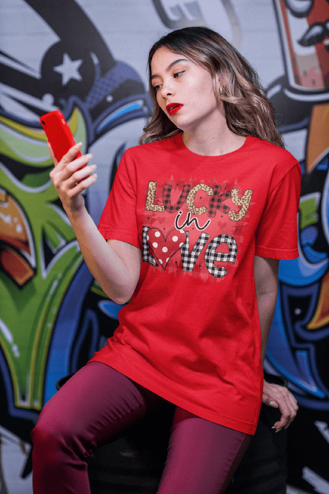 LUCKY IN LOVE T-shirt