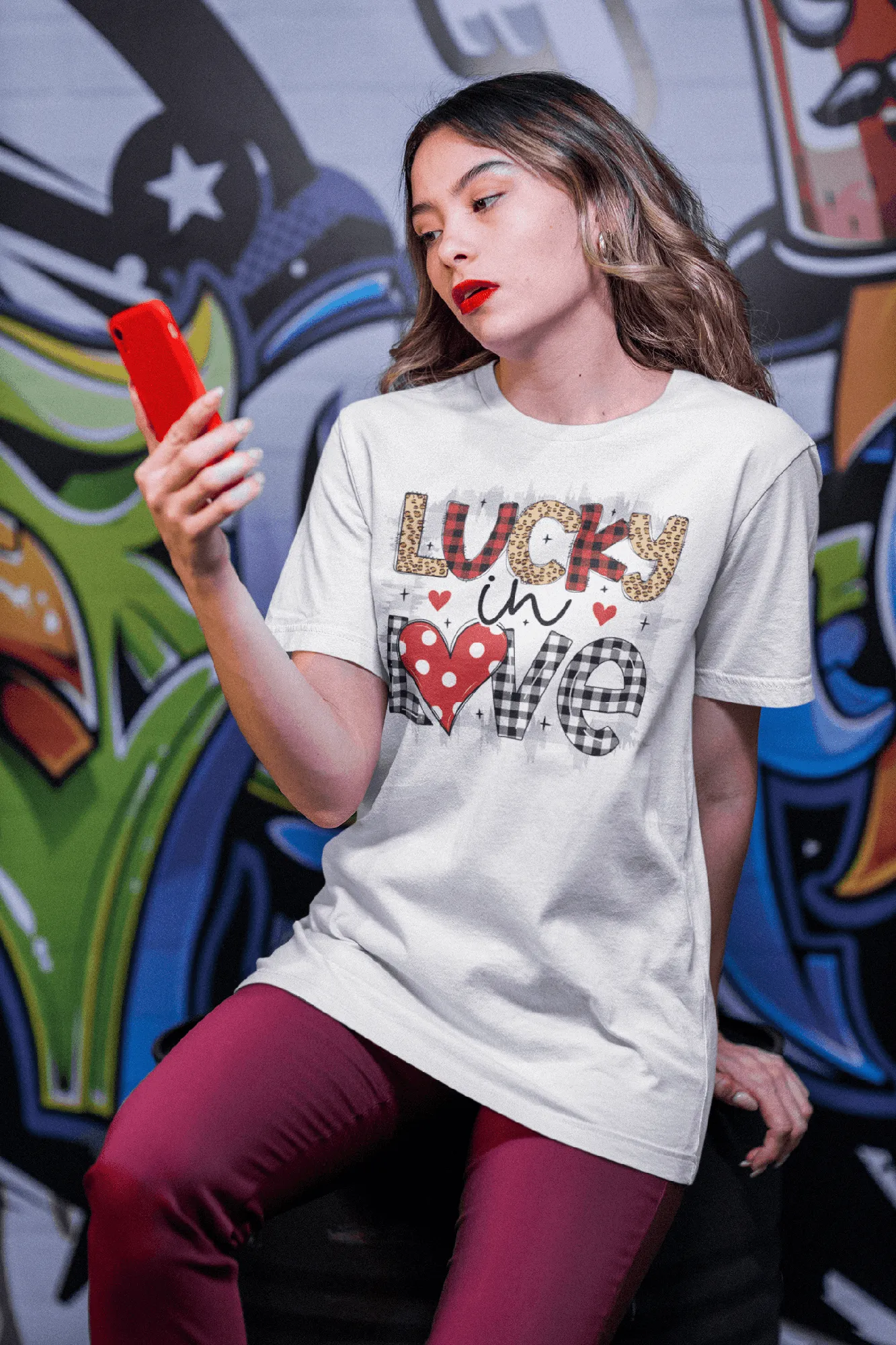 LUCKY IN LOVE T-shirt