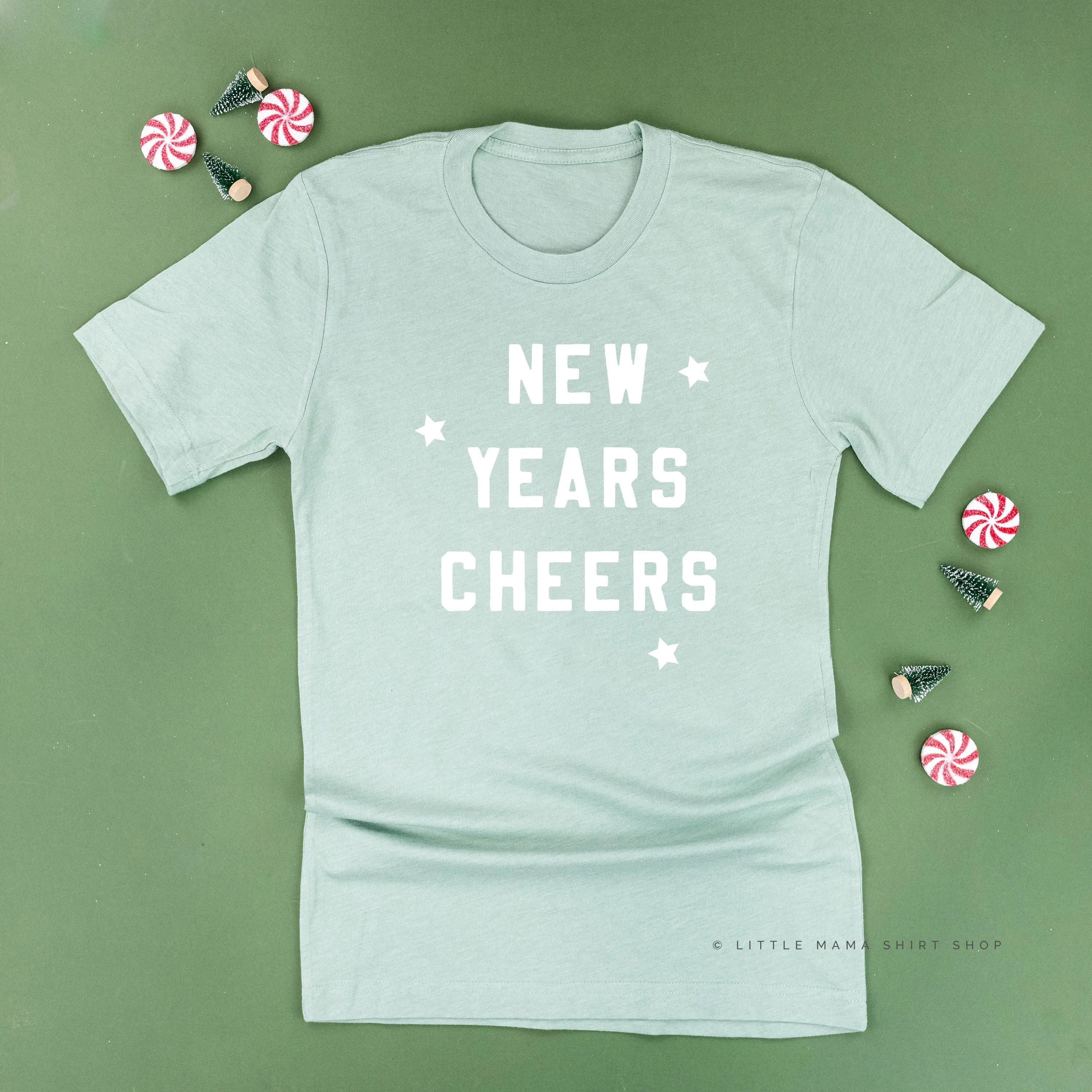 New Years Cheers - Block Font - Unisex Tee