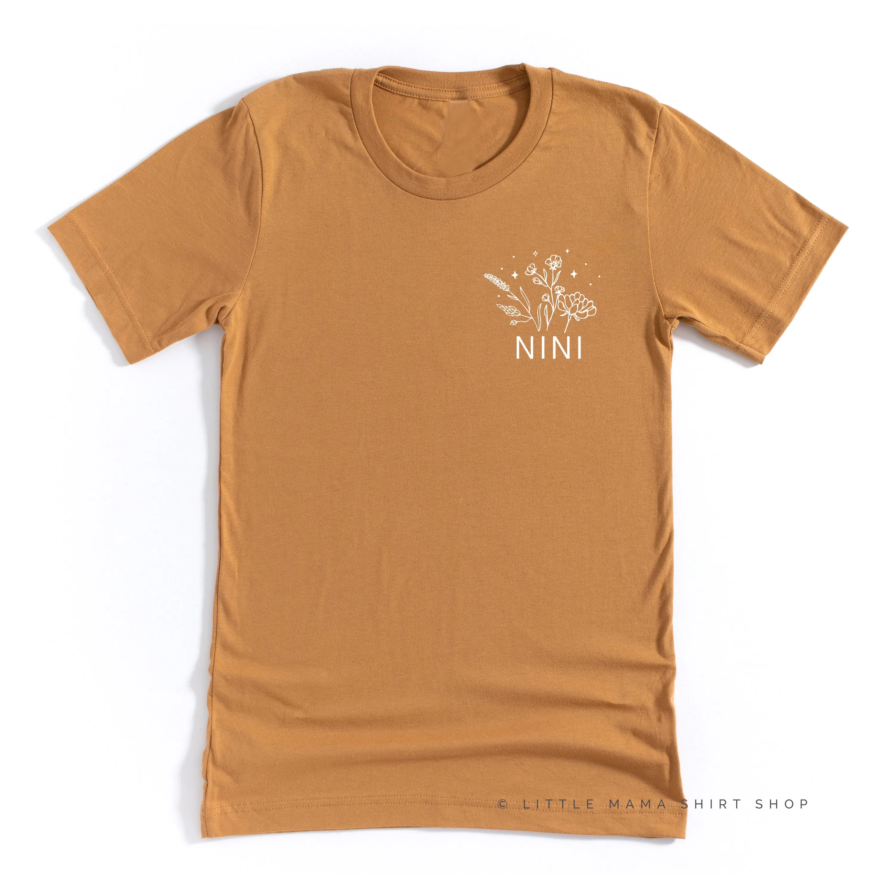 NINI - Bouquet - Pocket Size ﻿- Unisex Tee