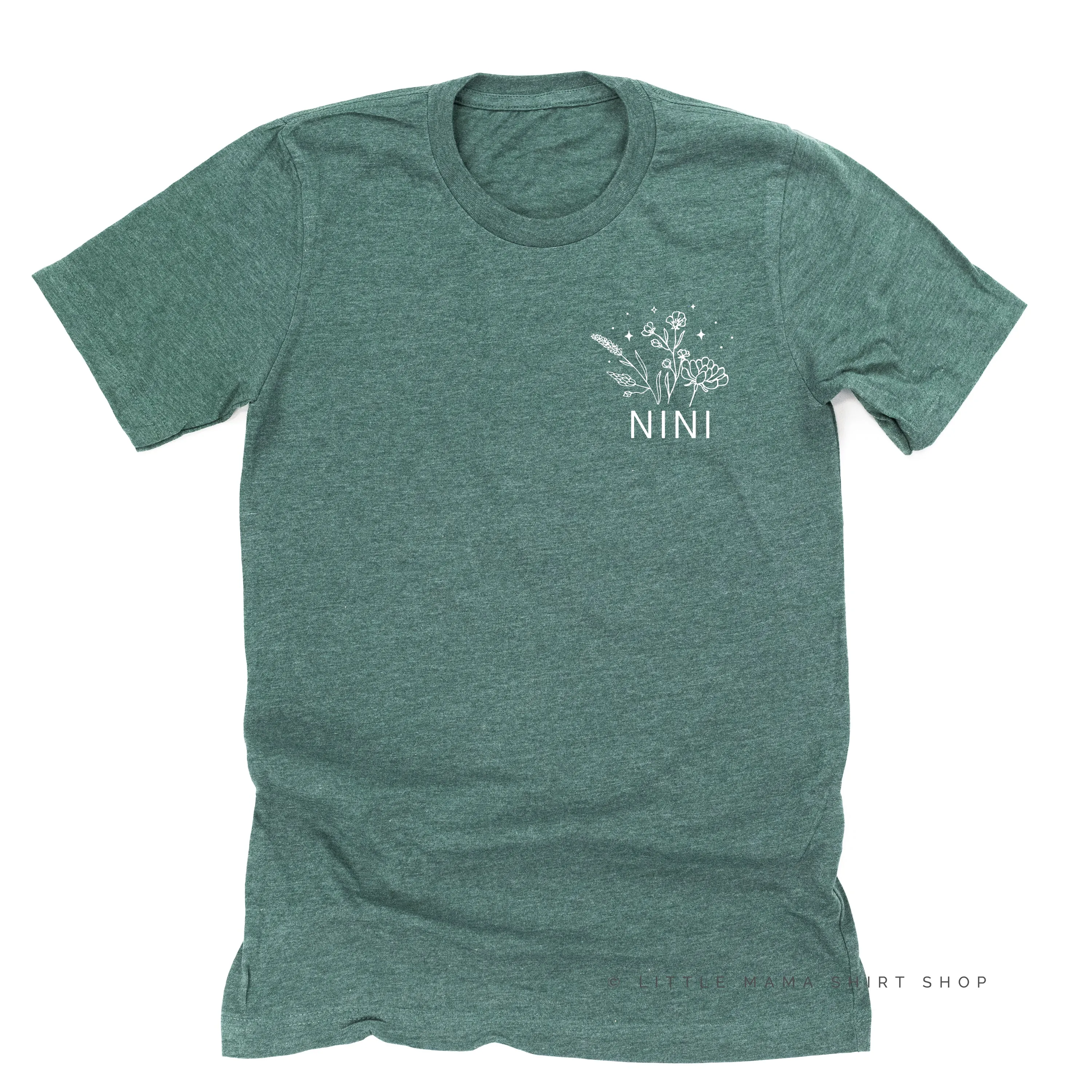 NINI - Bouquet - Pocket Size ﻿- Unisex Tee