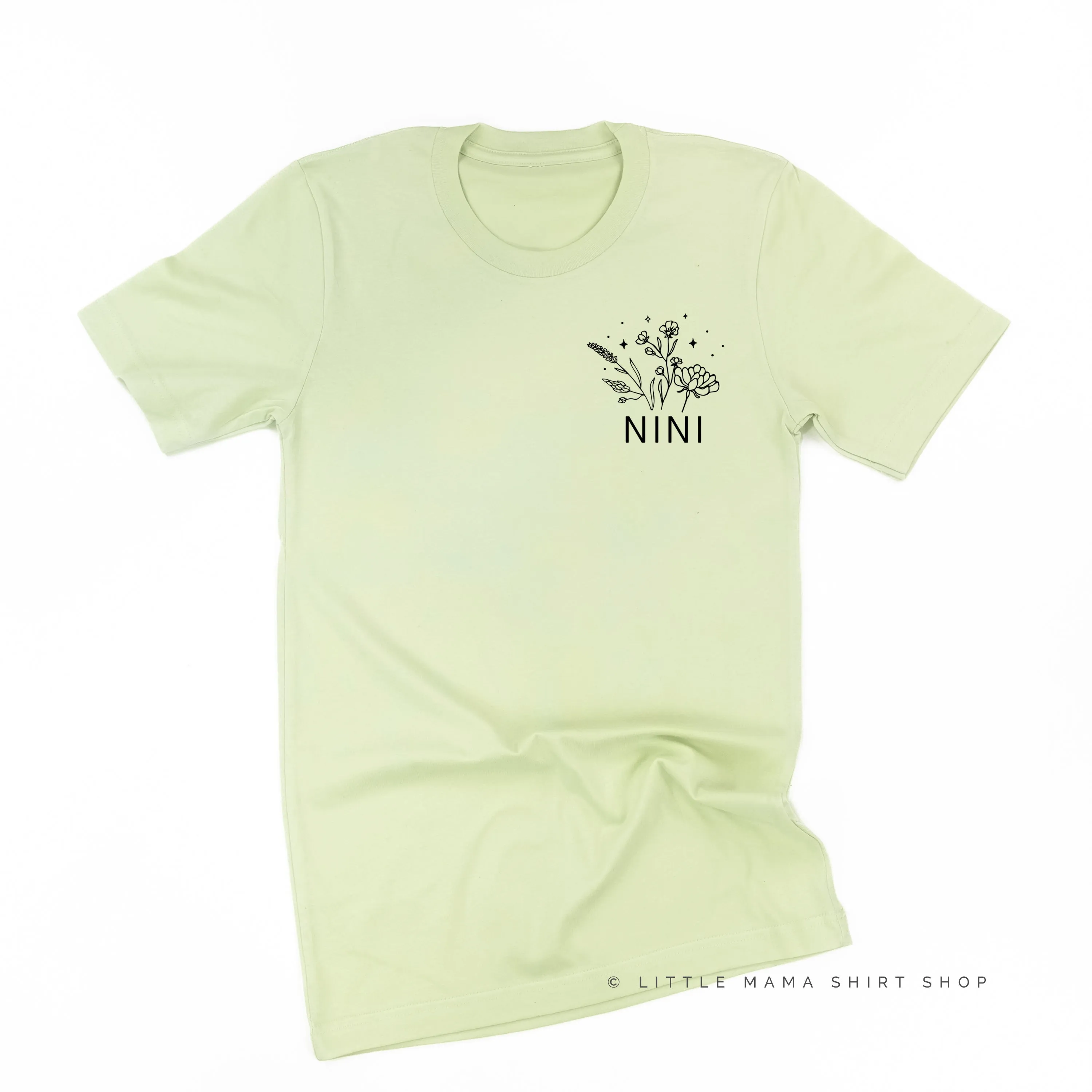 NINI - Bouquet - Pocket Size ﻿- Unisex Tee