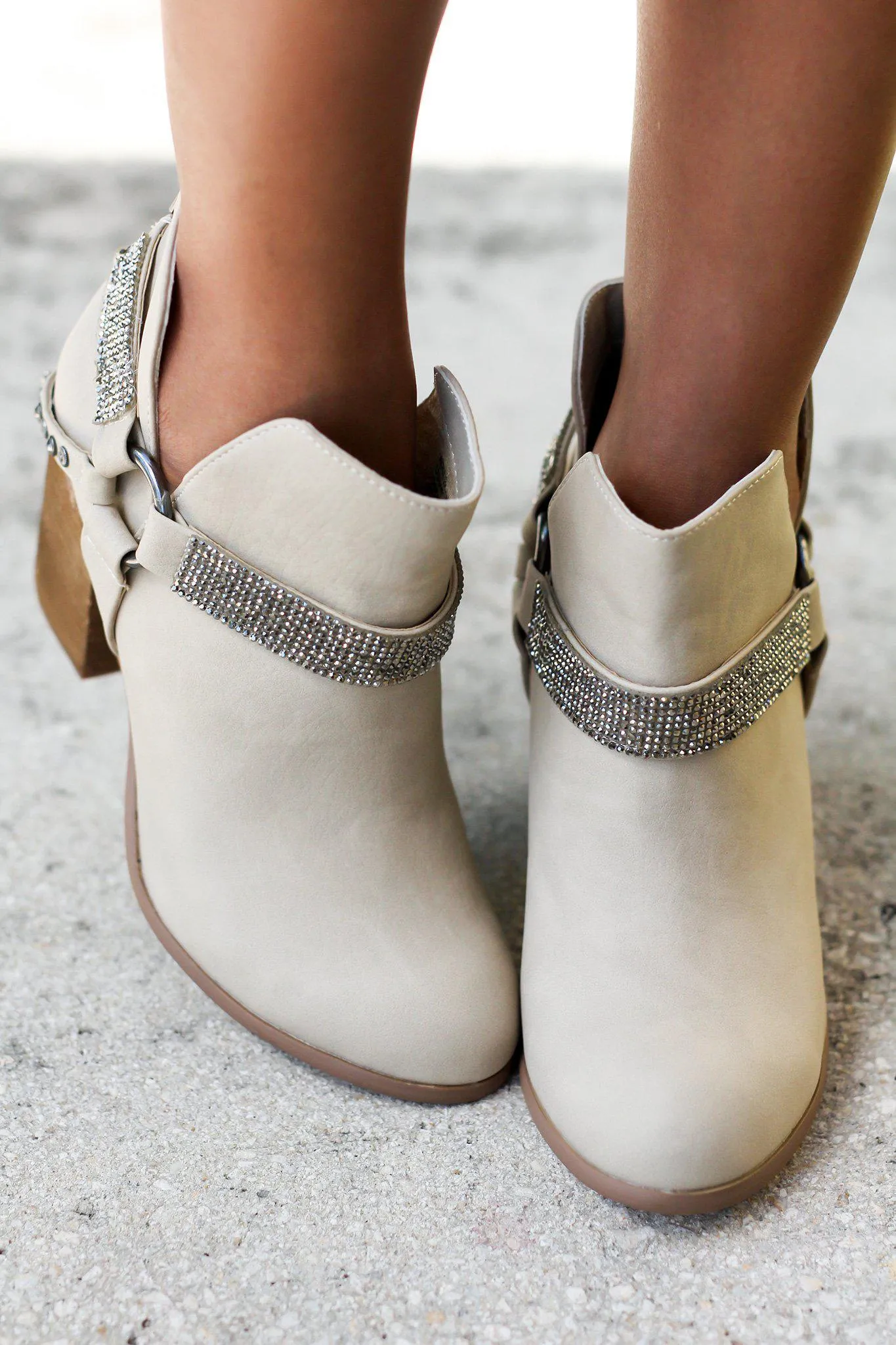 Norman Cream Booties