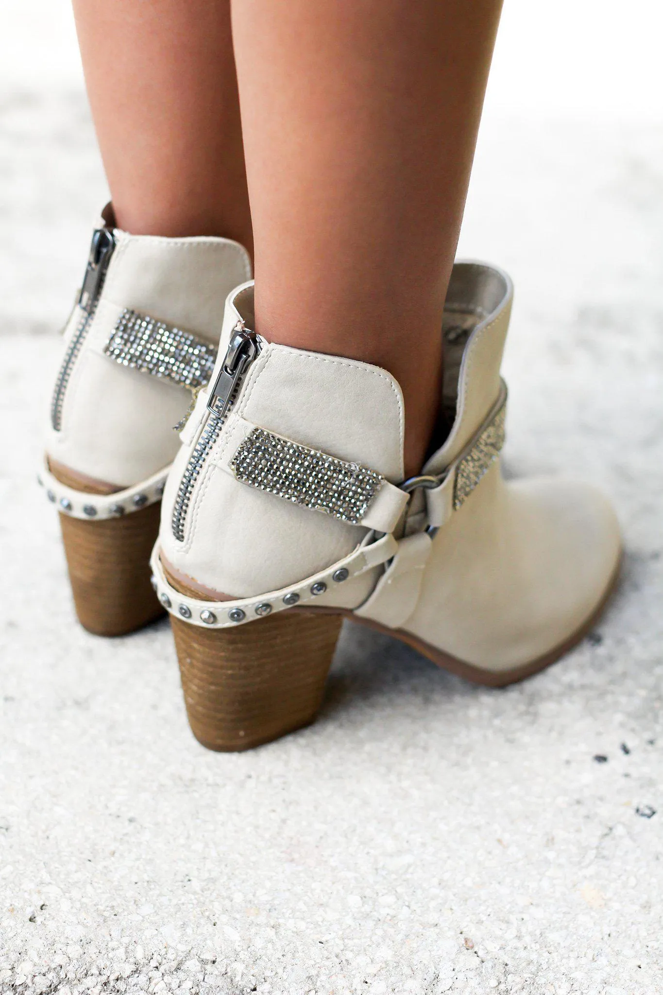 Norman Cream Booties