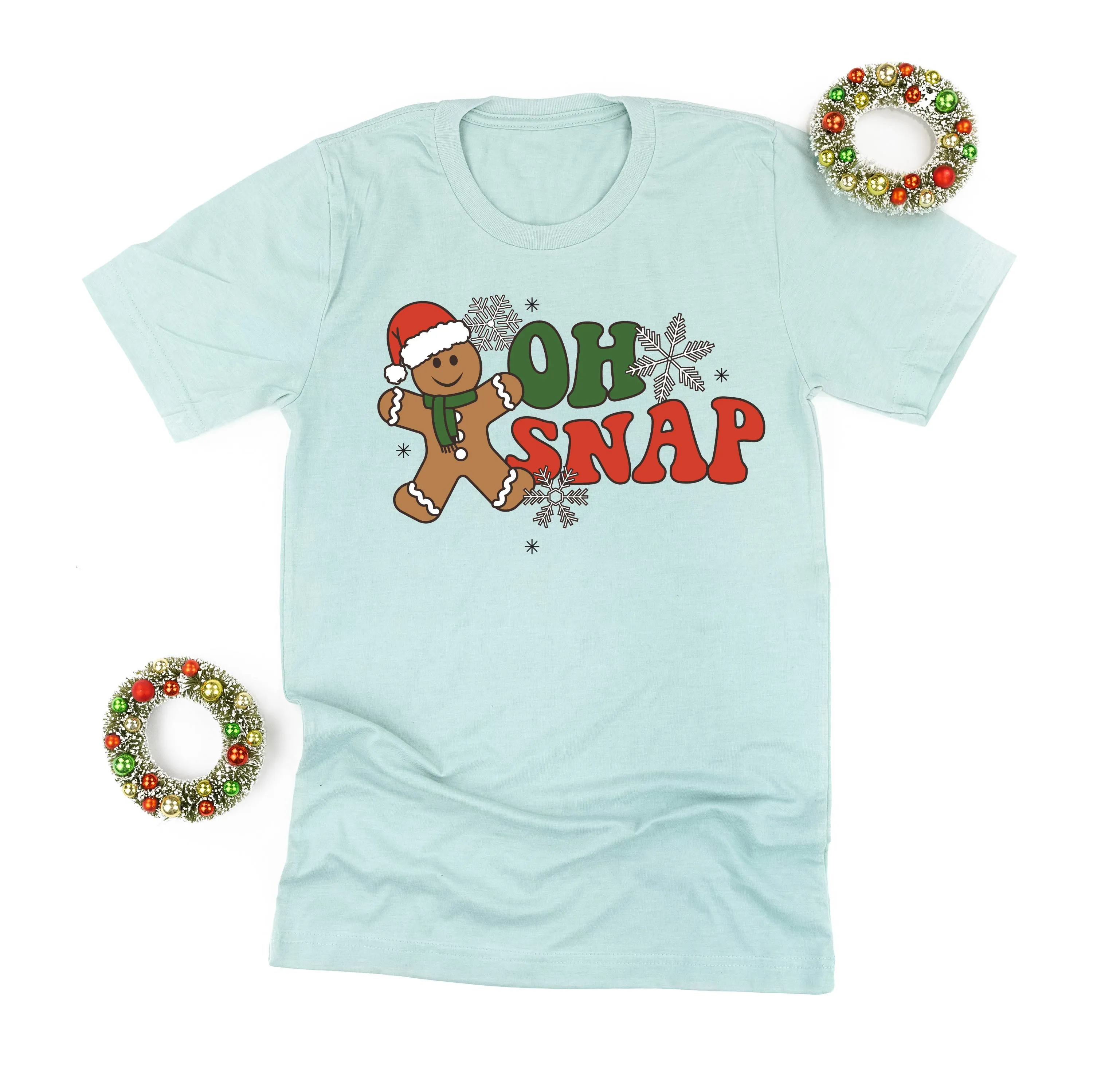 Oh Snap - Gingerbread Man - Unisex Tee