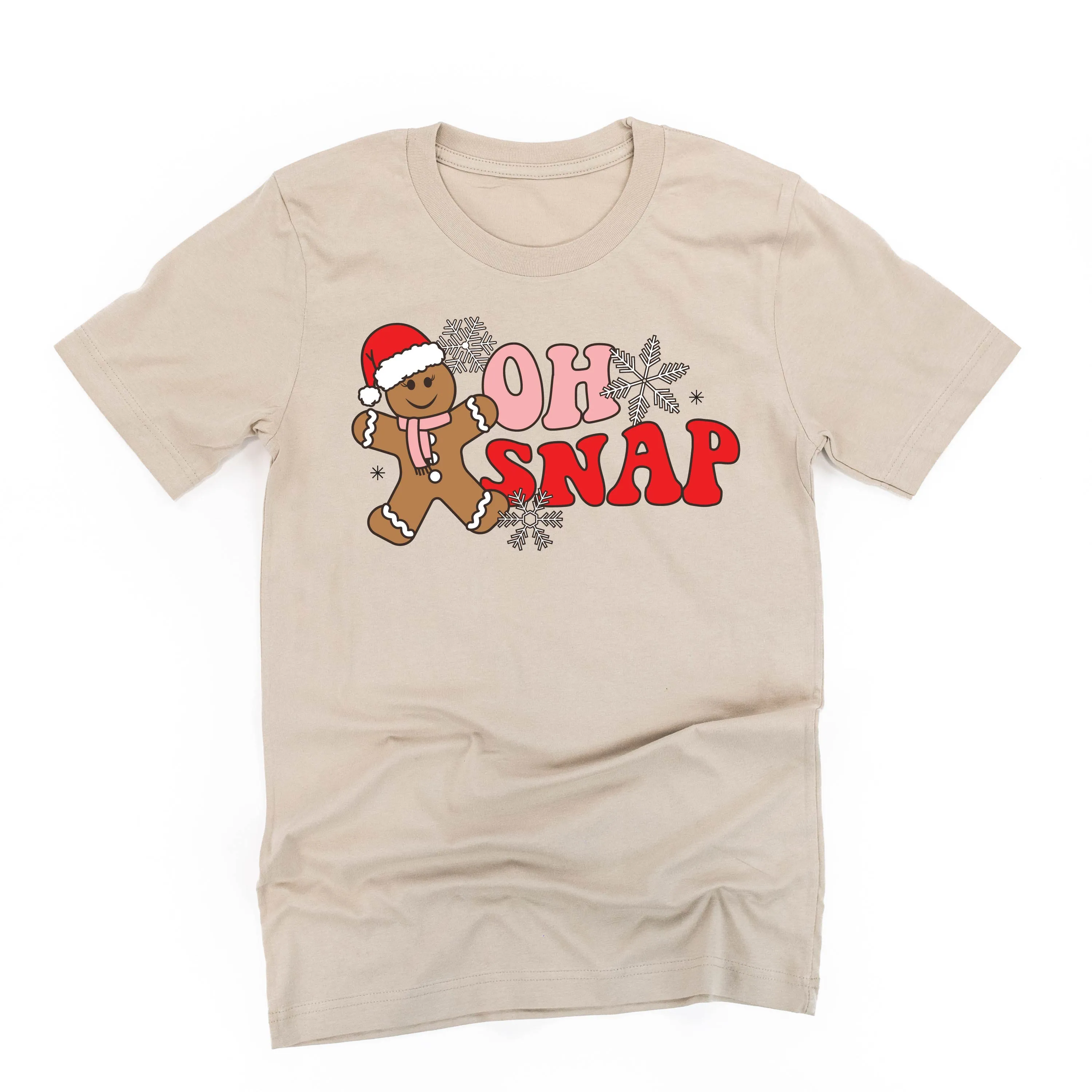 Oh Snap - Gingerbread Man - Unisex Tee