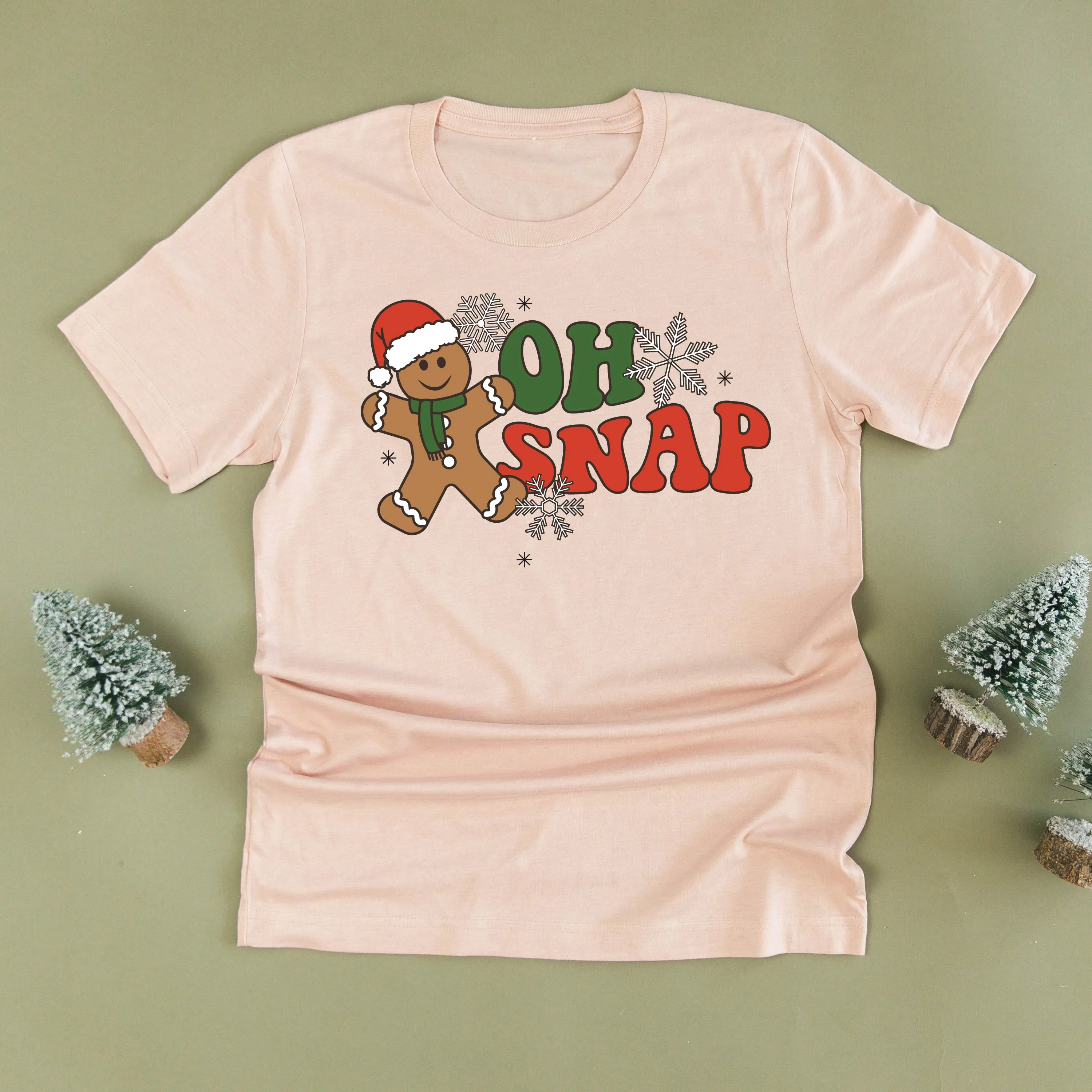 Oh Snap - Gingerbread Man - Unisex Tee