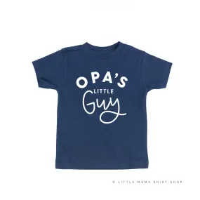 Opa's Little Guy - Short Sleeve Child Shirt