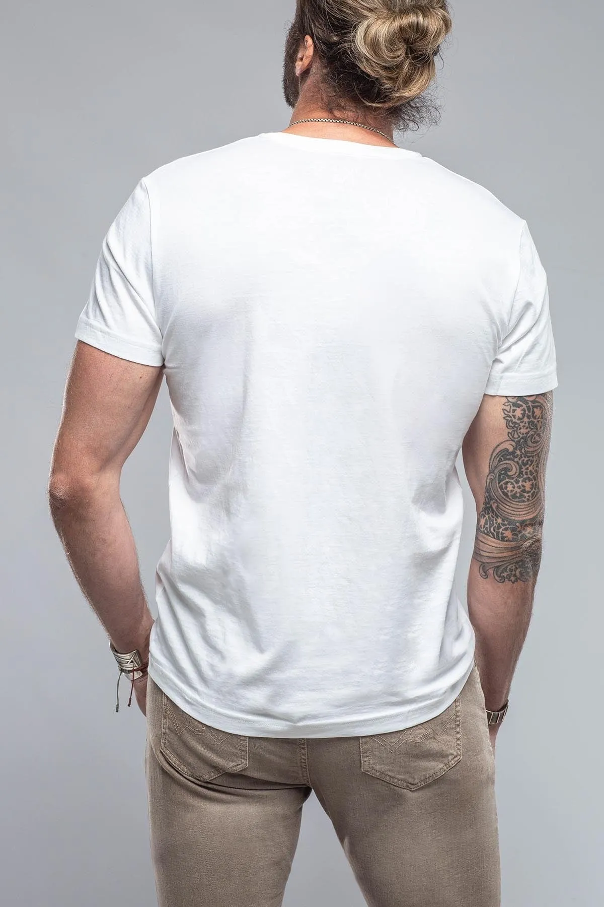 Pismo Cotton T In White