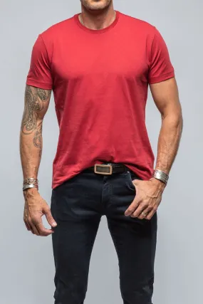 Pismo Cotton Tee In Red