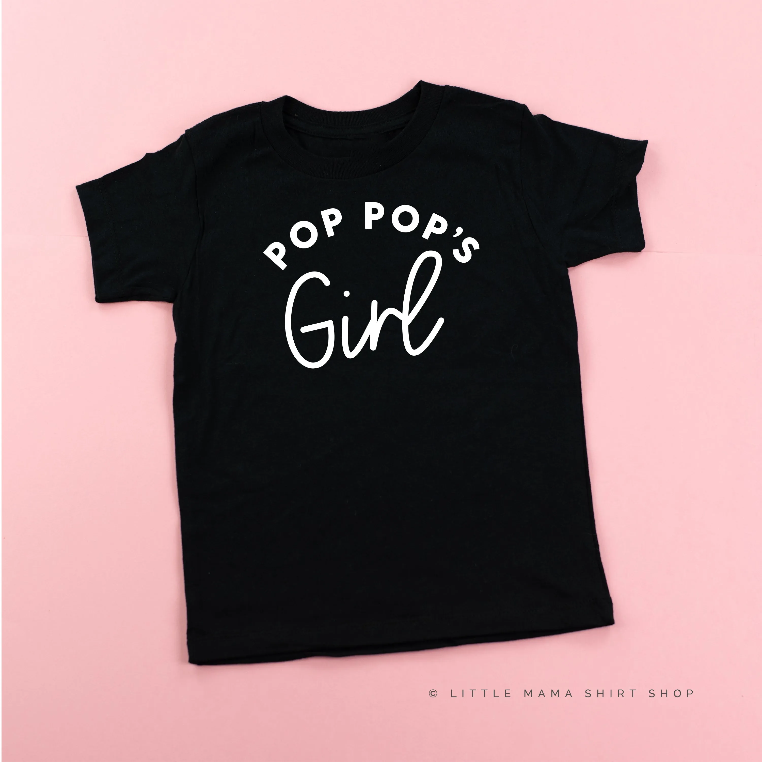 Pop Pop's Girl - Short Sleeve Child Shirt