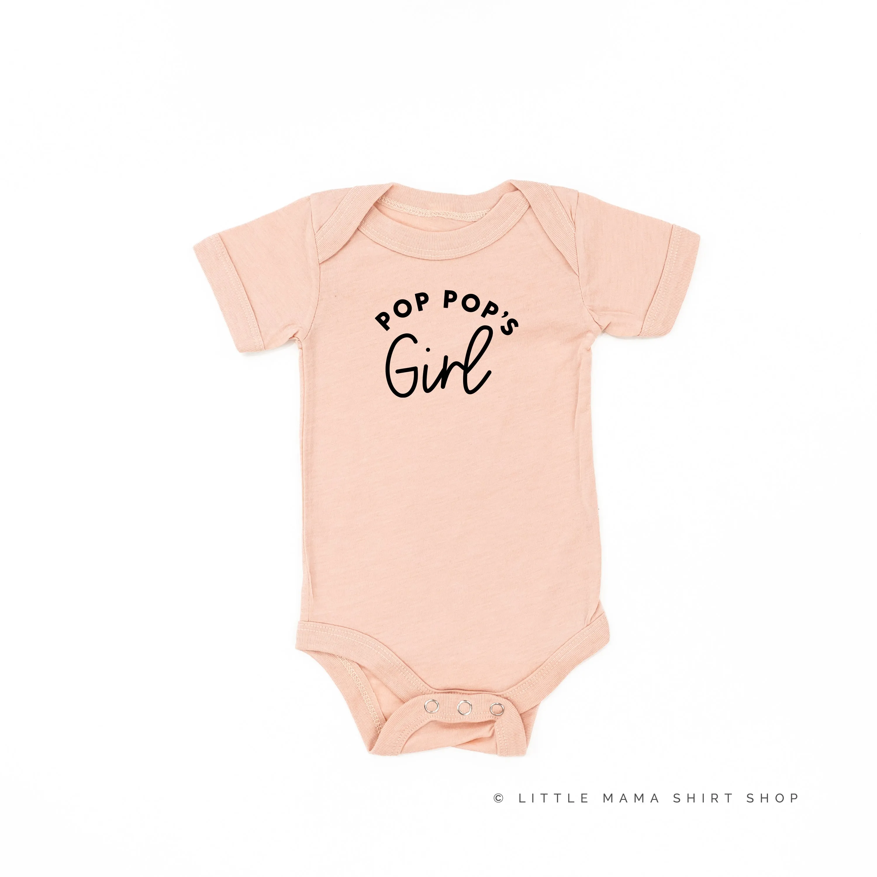 Pop Pop's Girl - Short Sleeve Child Shirt