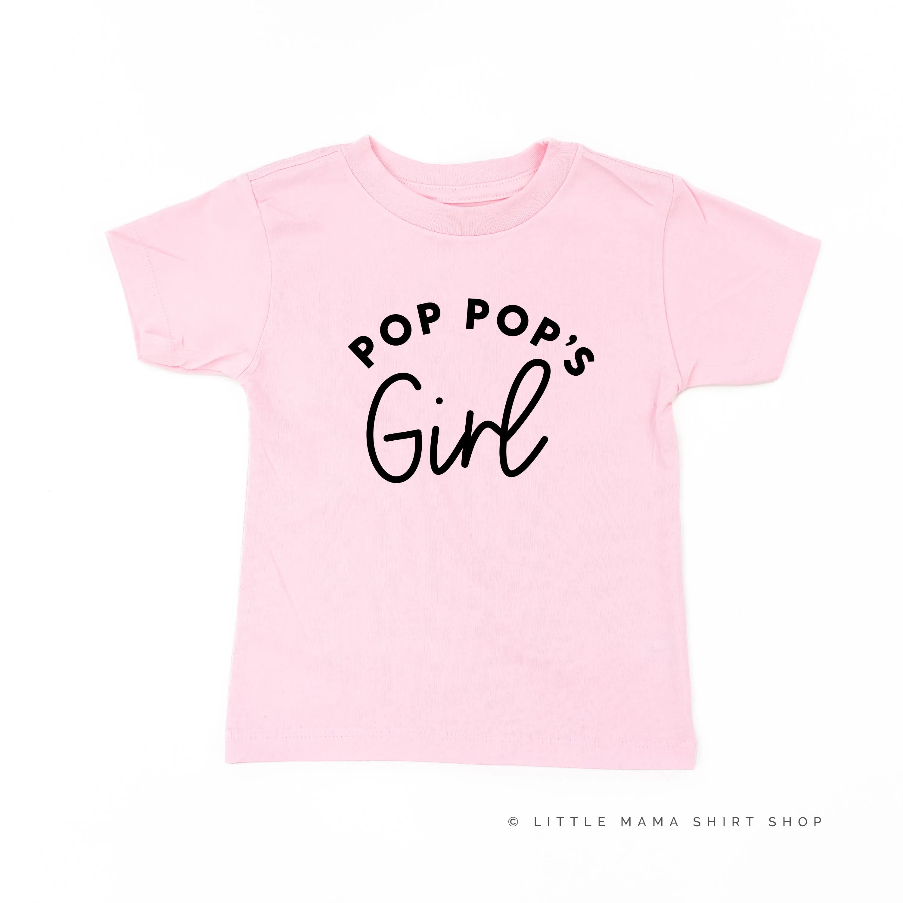 Pop Pop's Girl - Short Sleeve Child Shirt