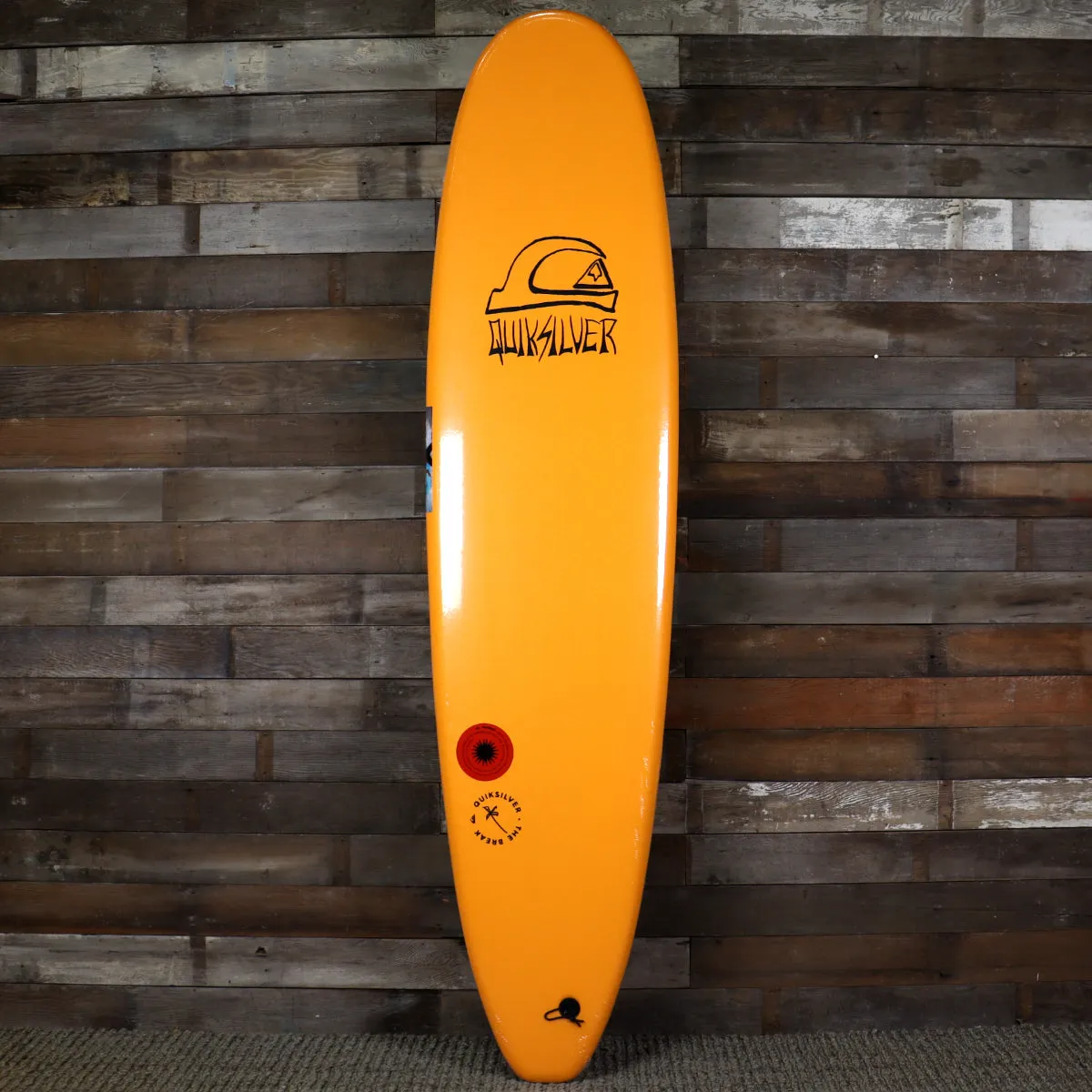 Quiksilver Break 8'0 x 23 x 3 ⅜  Soft Surfboard - Pureed Pumpkin