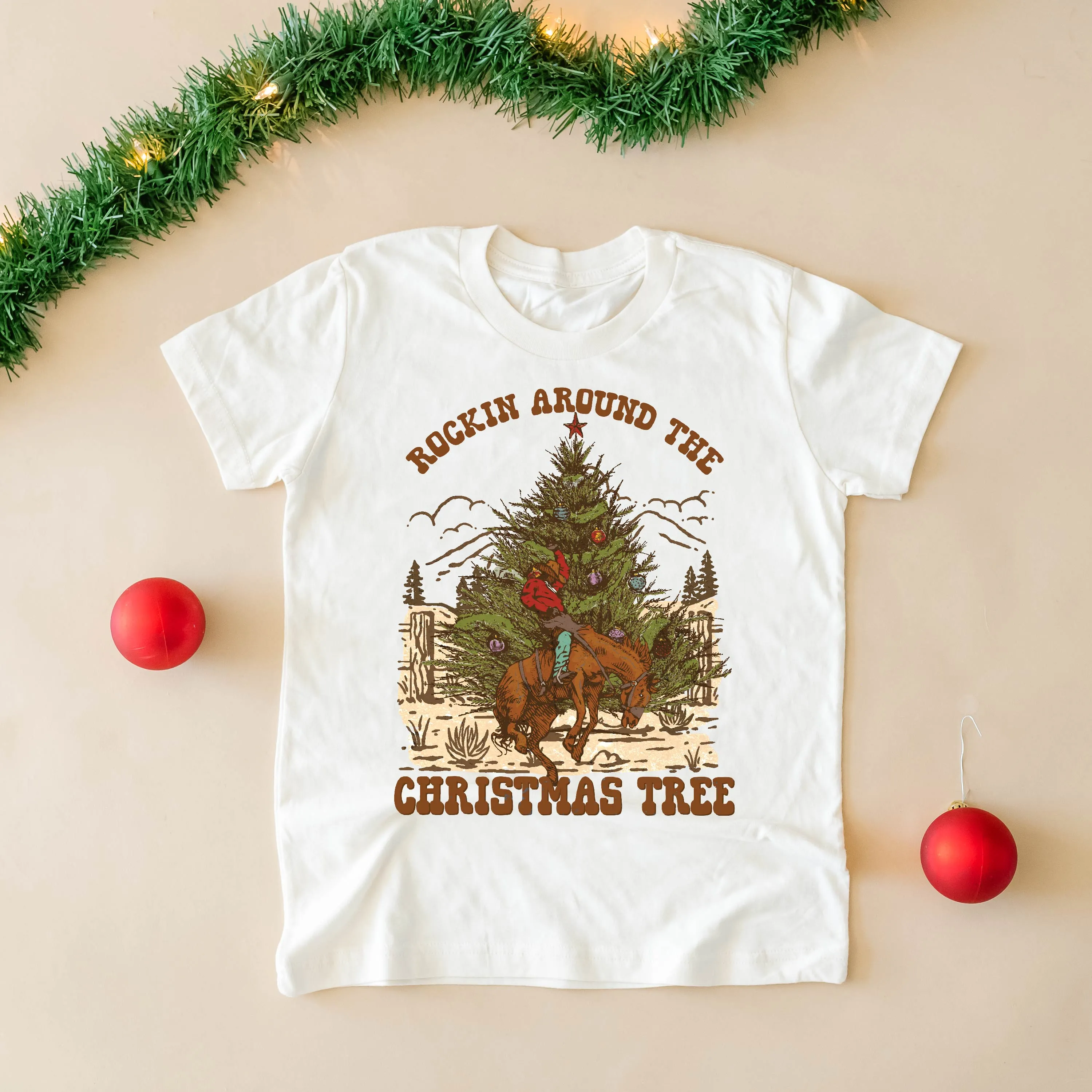 Rockin Around The Christmas Tree - Child Tee