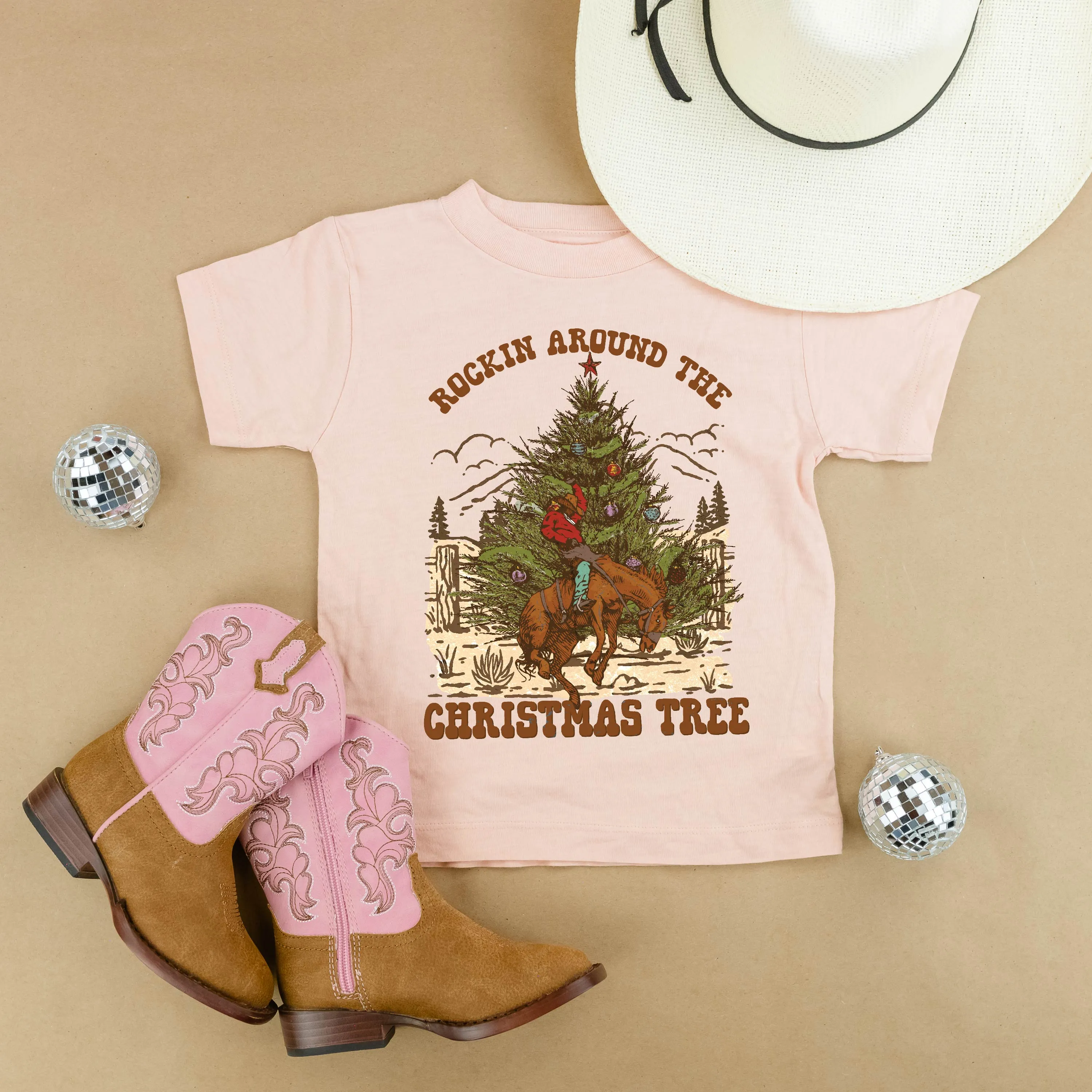 Rockin Around The Christmas Tree - Child Tee