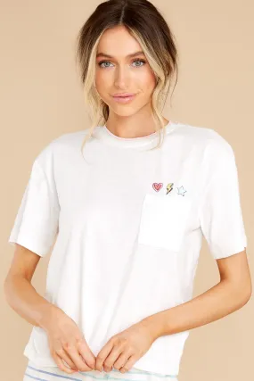 Simple Bliss White Tee