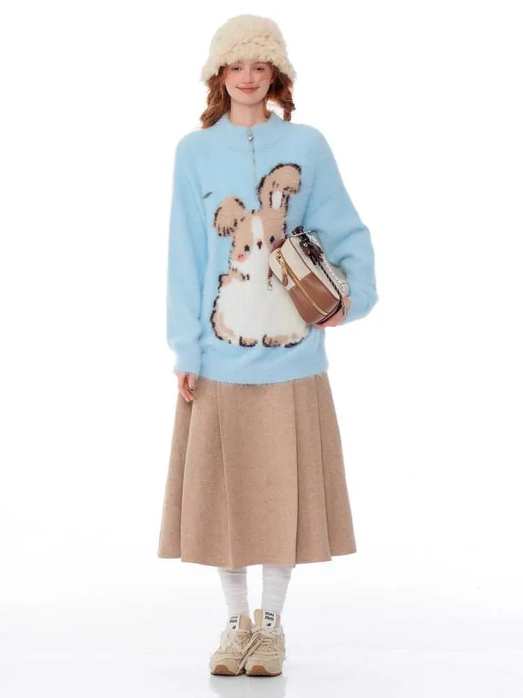 Soft rabbit sweater【s0000010145】