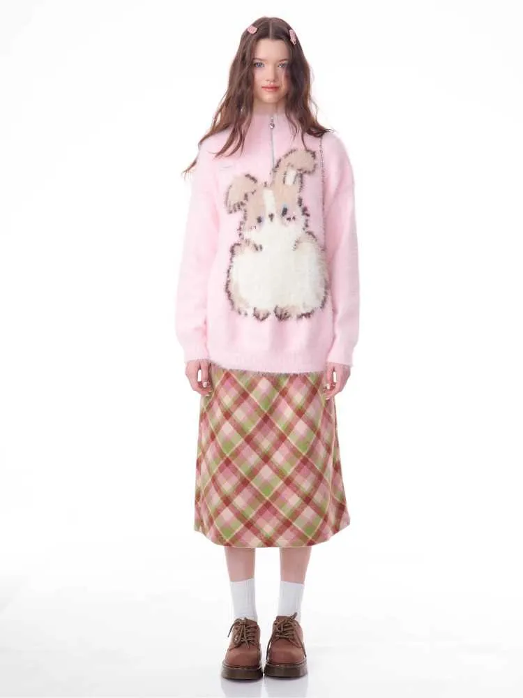 Soft rabbit sweater【s0000010145】