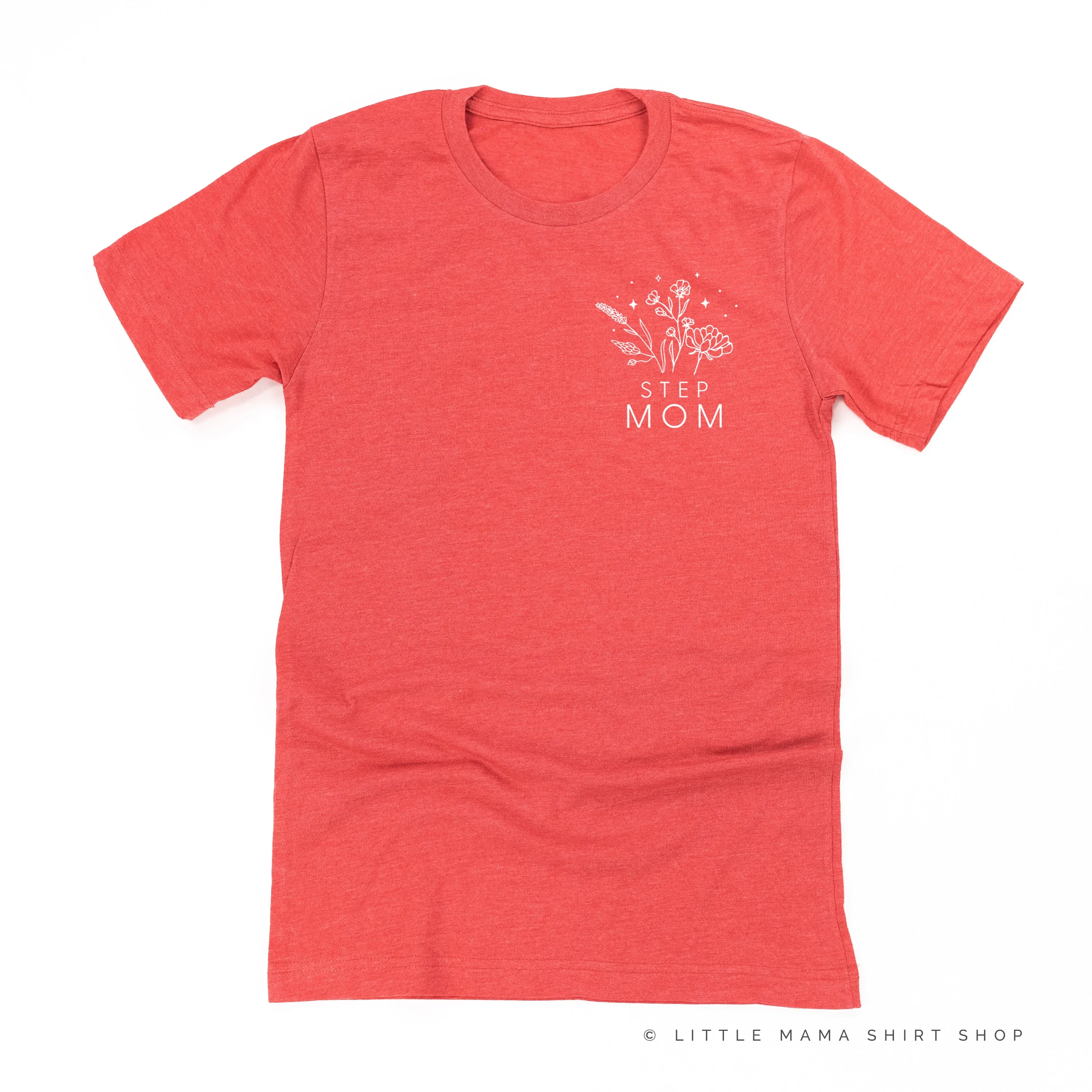 STEP MOM - Bouquet - Pocket Size ﻿- Unisex Tee