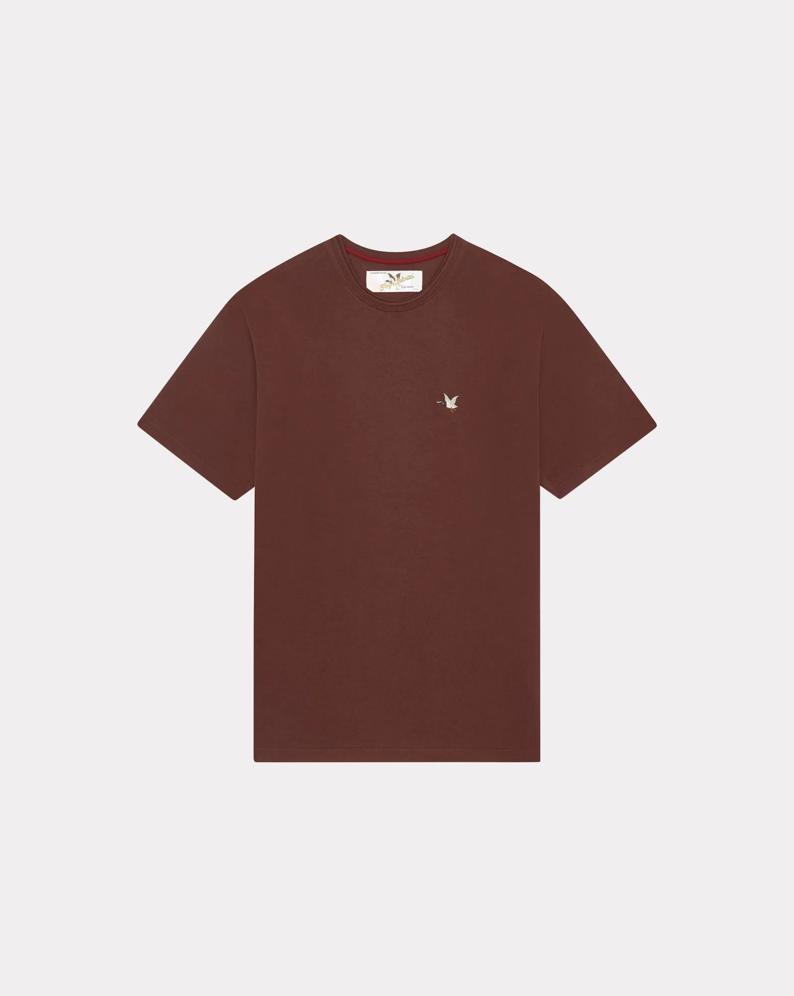 T-SHIRT DUCK TEE BURGUNDY